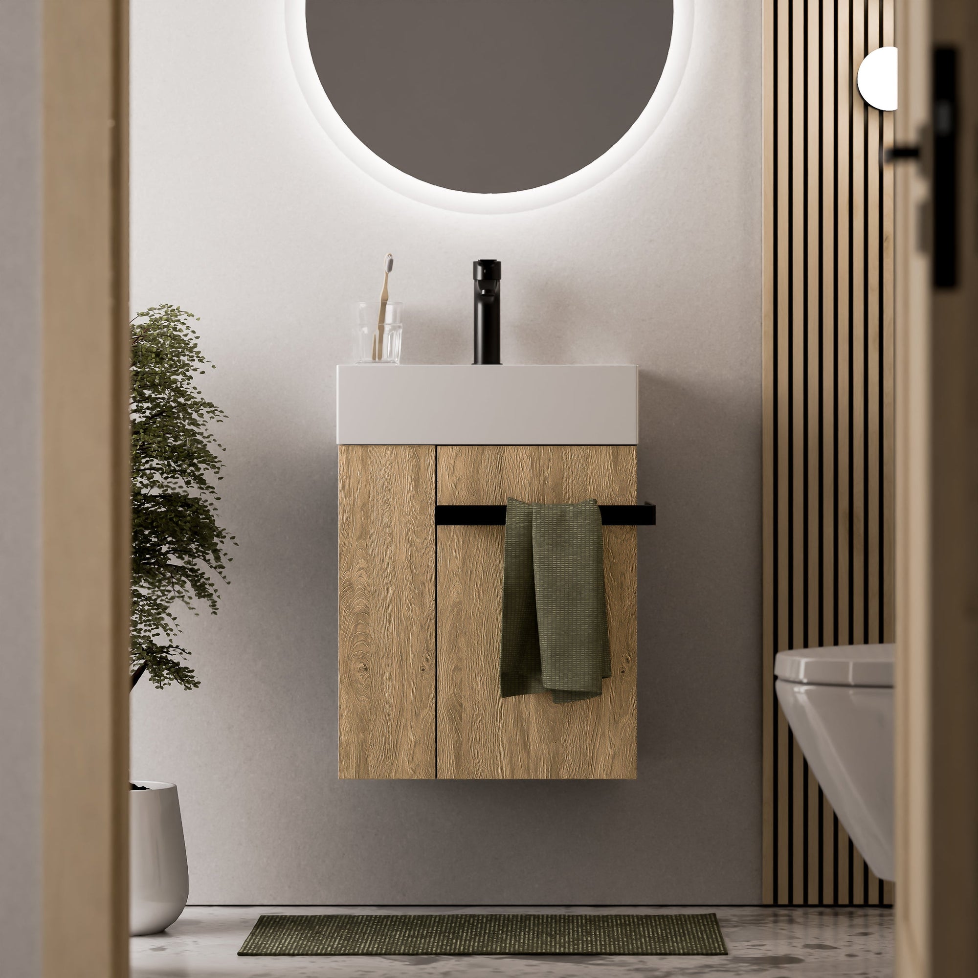 Meuble salle de bain COMPACT 450