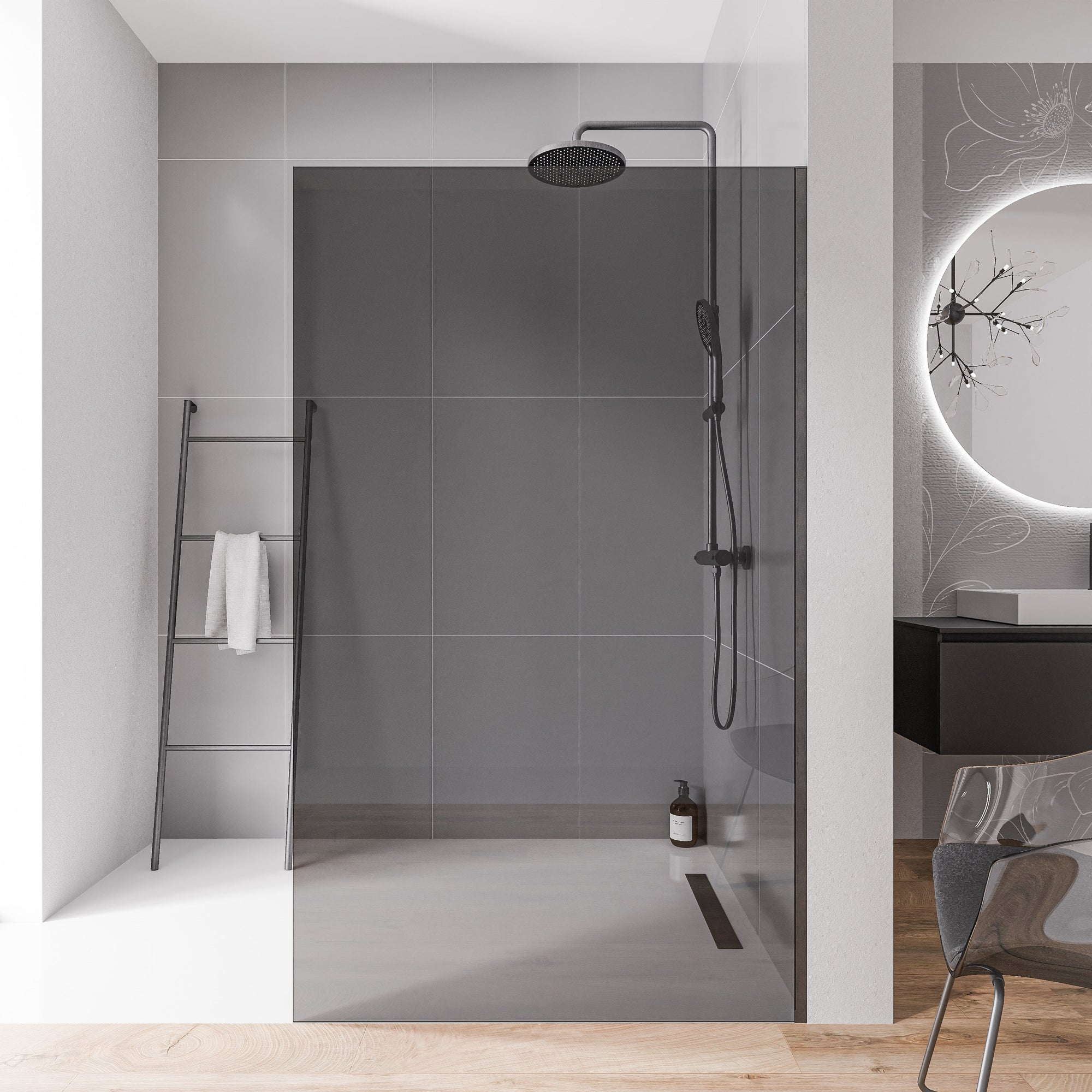 Paroi de douche à l'italienne EX102