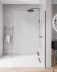 Paroi de douche à l'italienne EX102 - Verre nano 10 mm