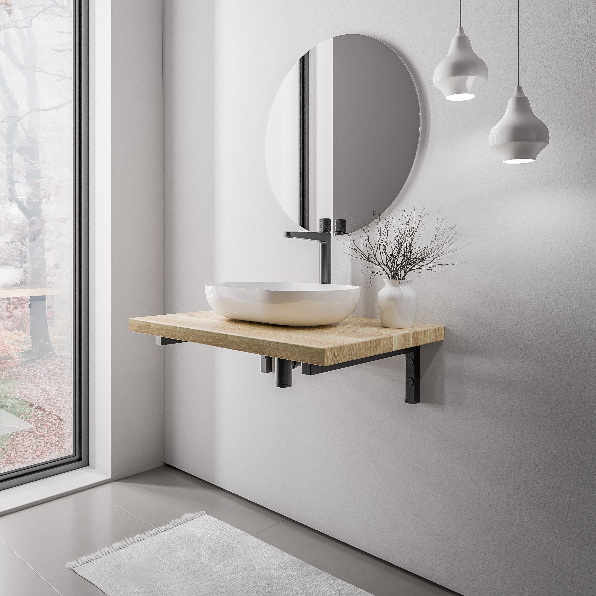 Plan vasque PUREWOOD