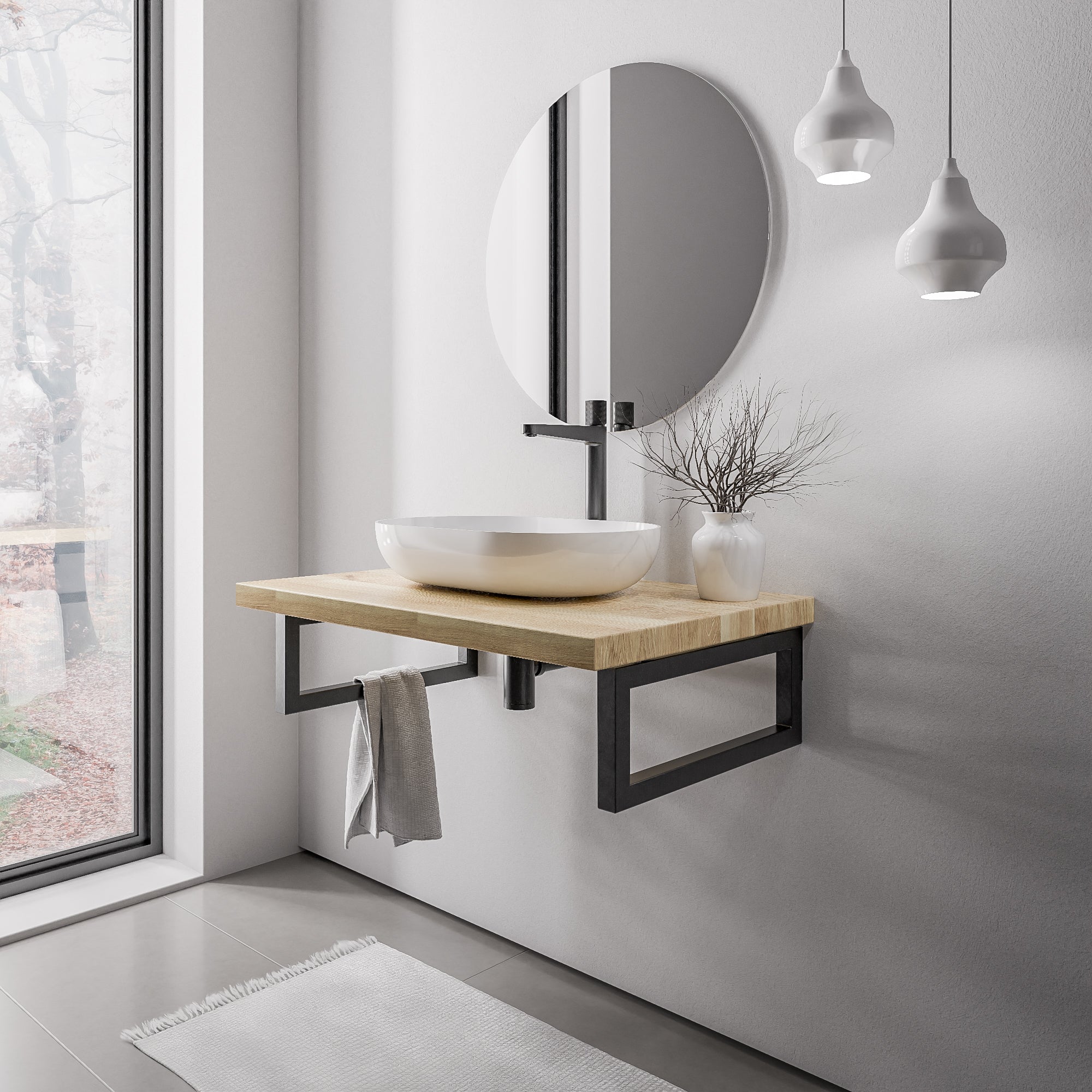 Plan vasque PUREWOOD