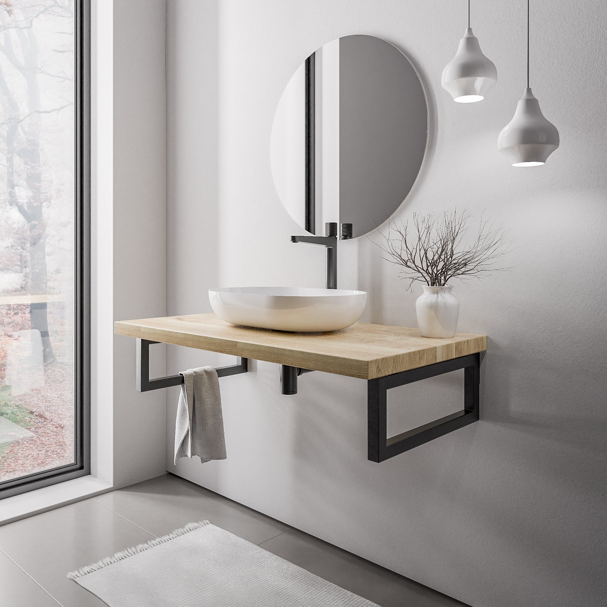 Plan vasque PUREWOOD