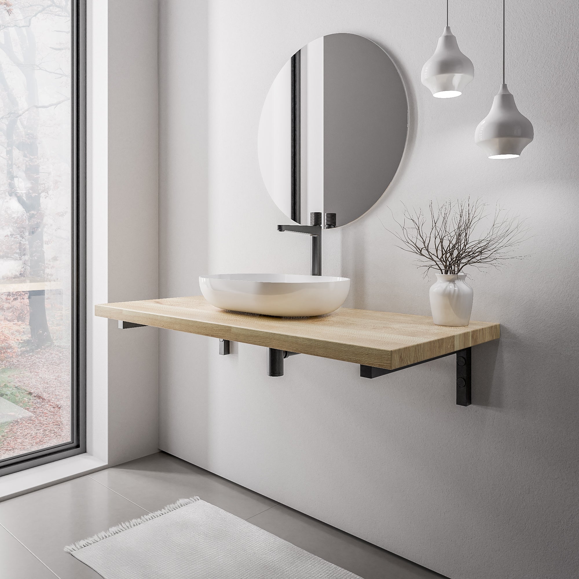 Plan vasque PUREWOOD