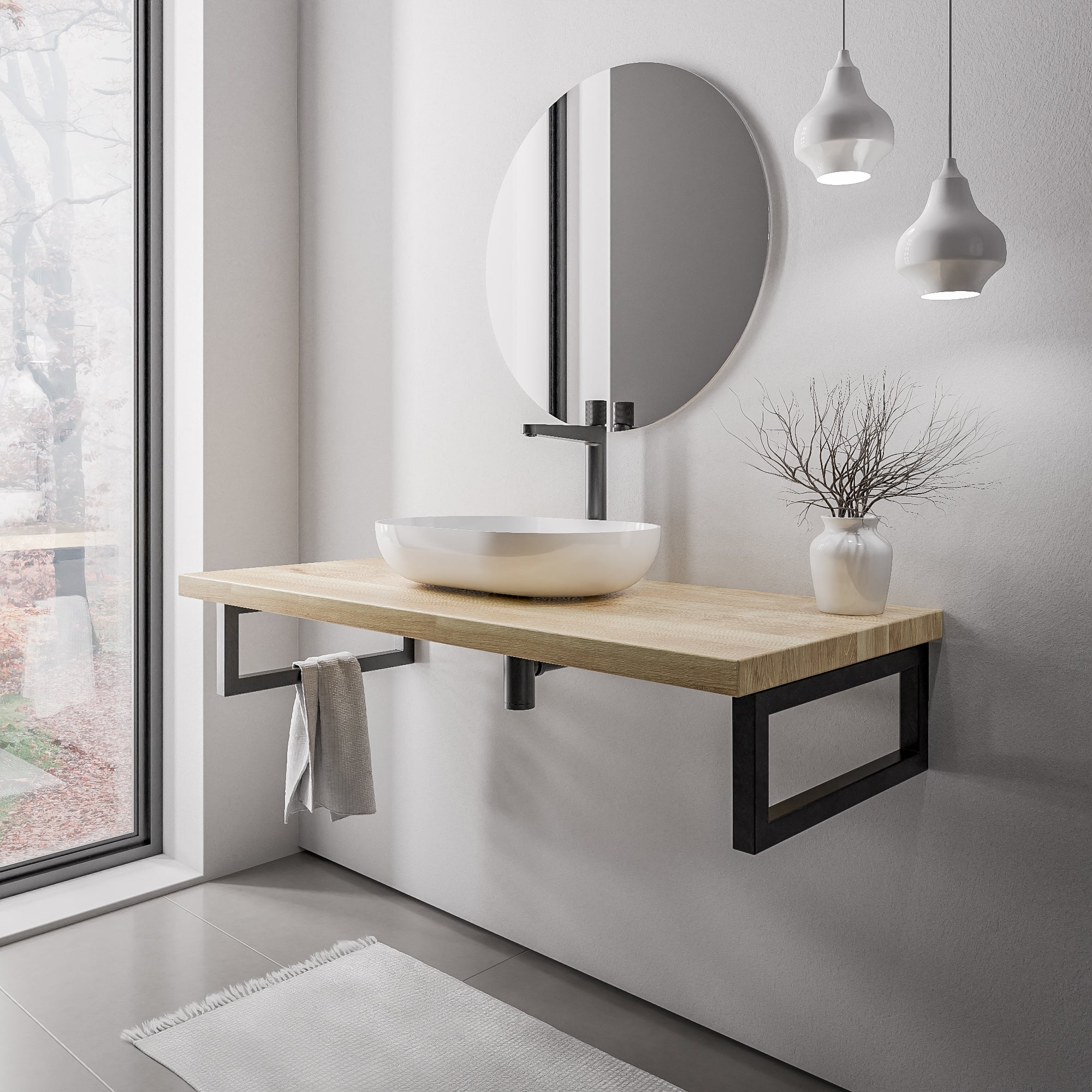 Plan vasque PUREWOOD