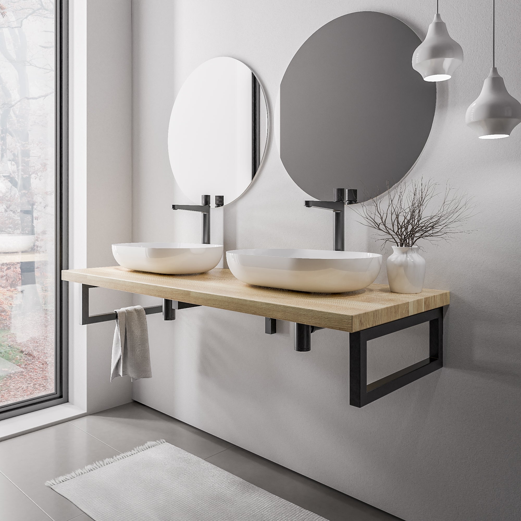 Plan vasque PUREWOOD