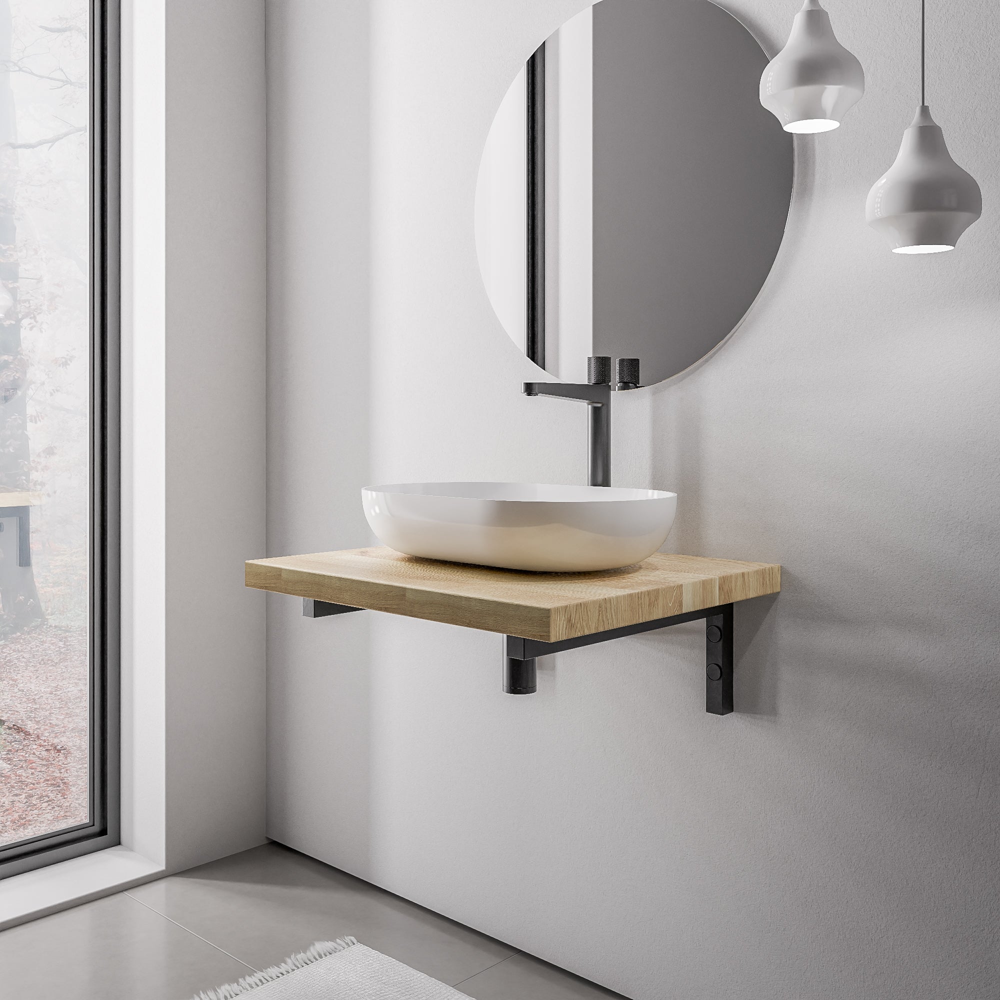 Plan vasque PUREWOOD