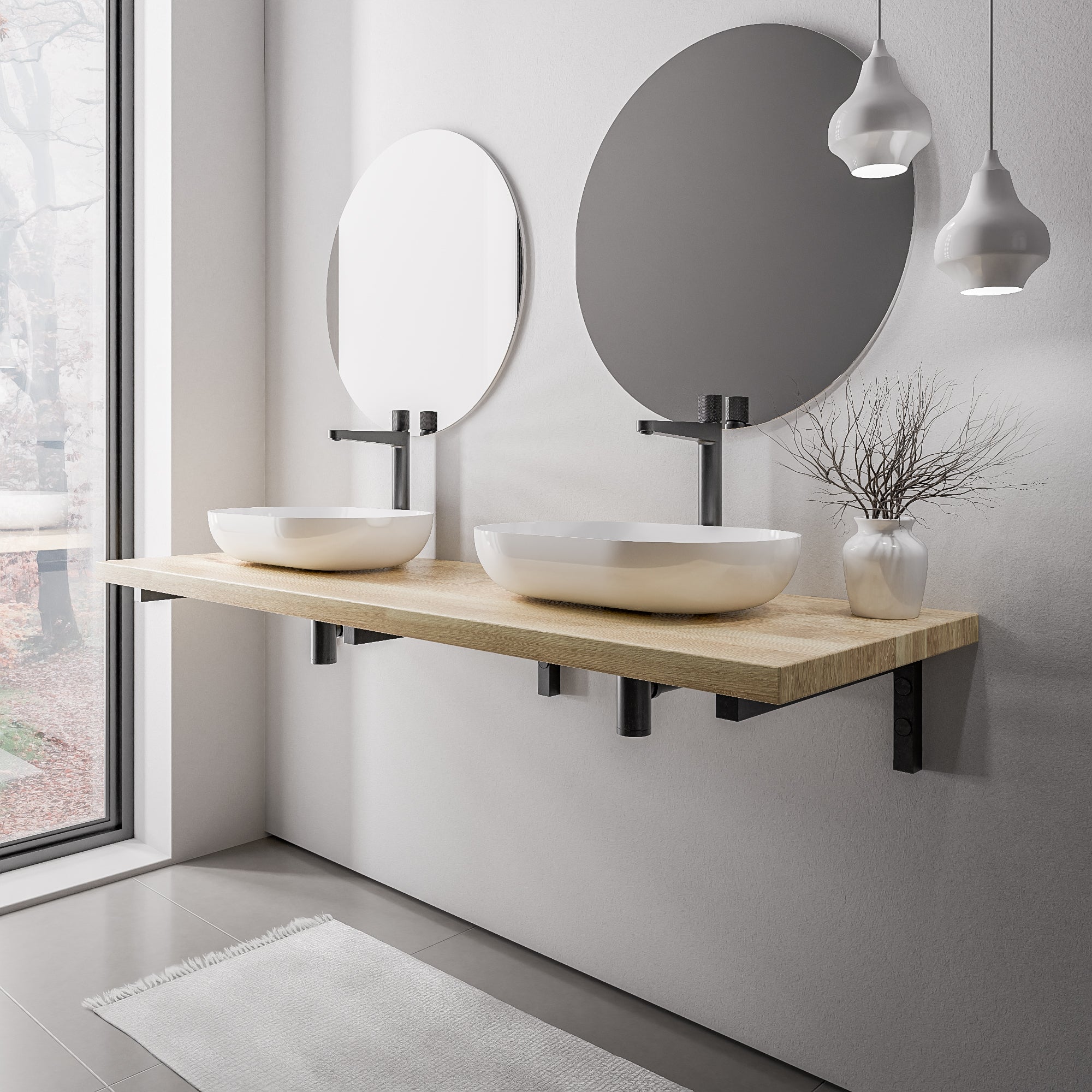 Plan vasque PUREWOOD