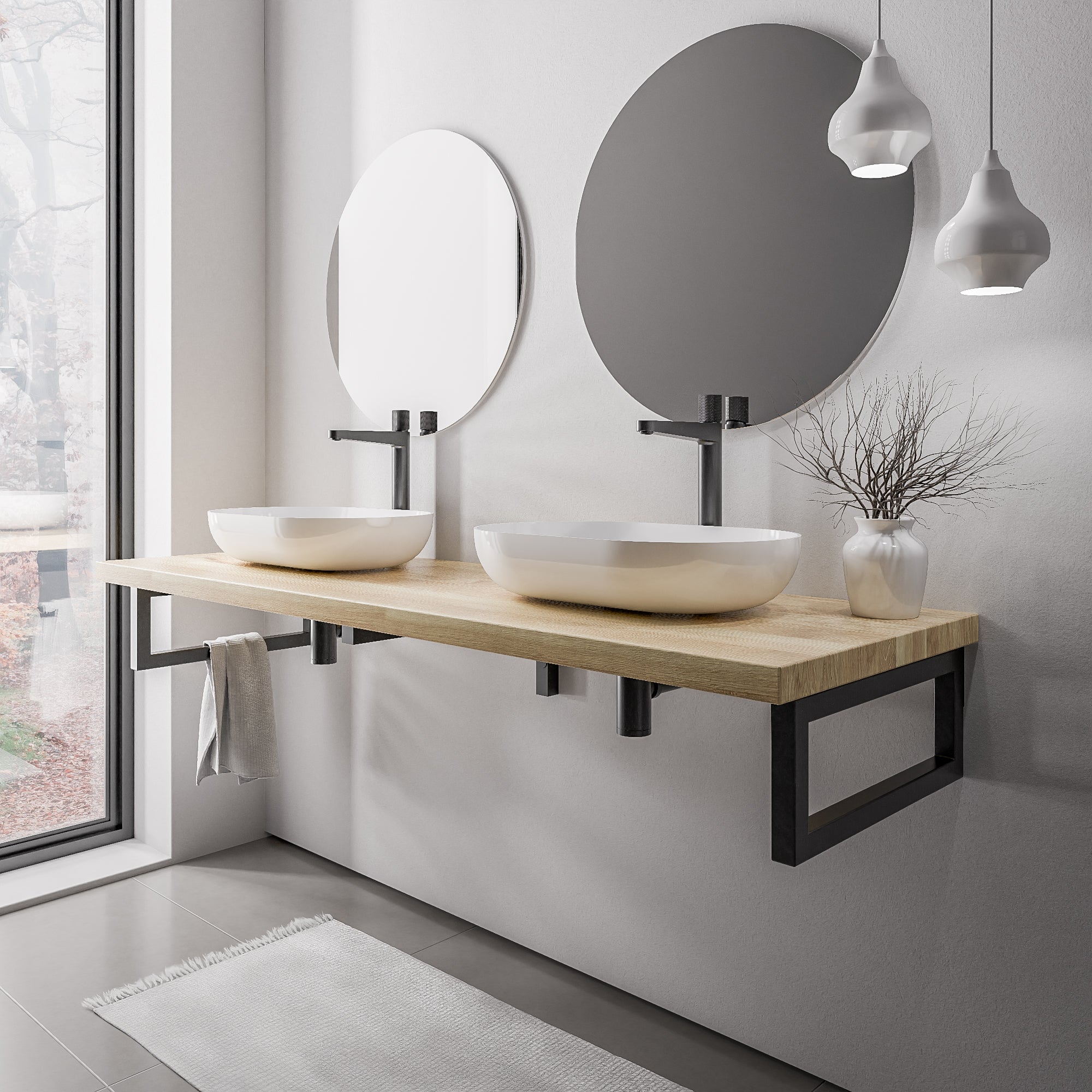 Plan vasque PUREWOOD