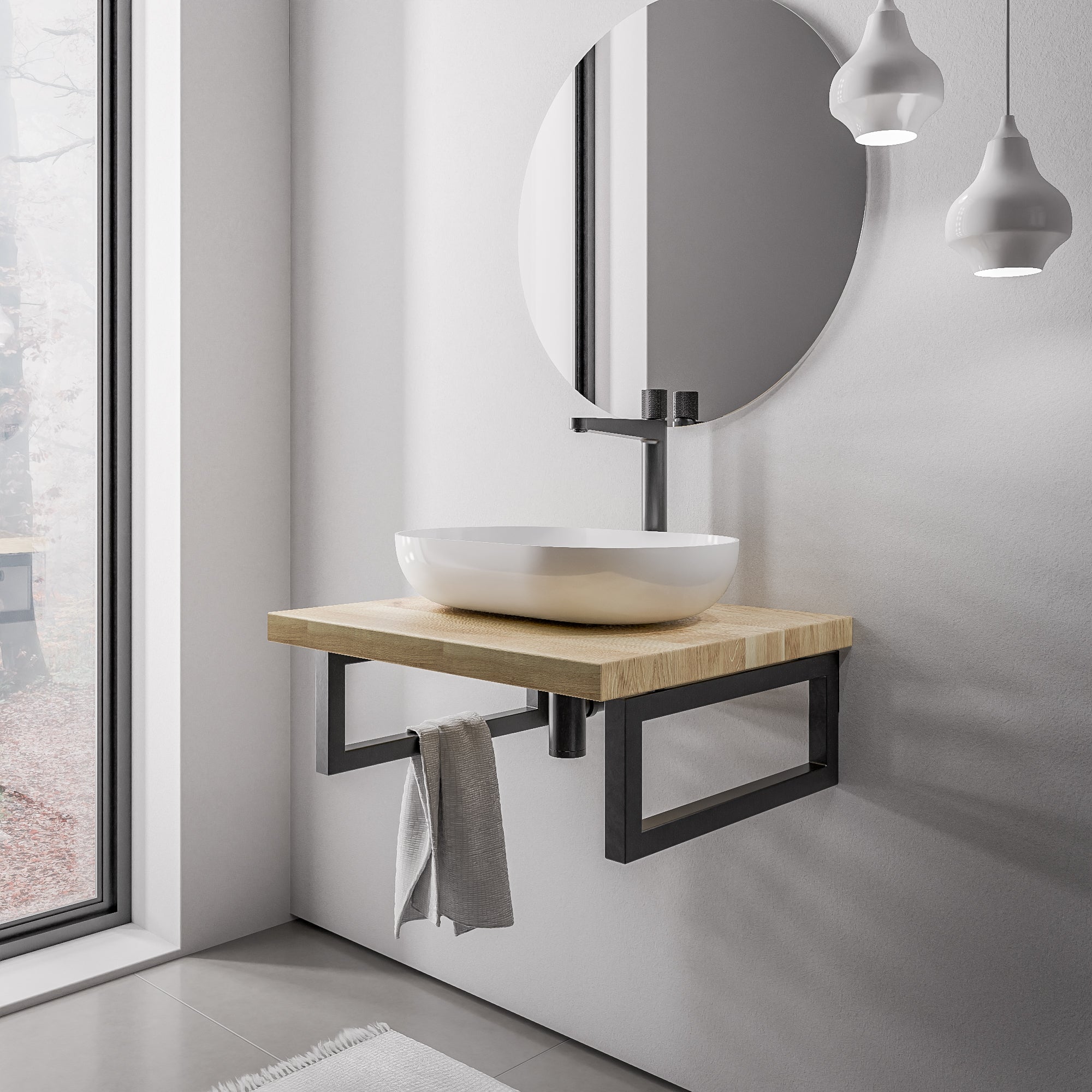 Plan vasque PUREWOOD