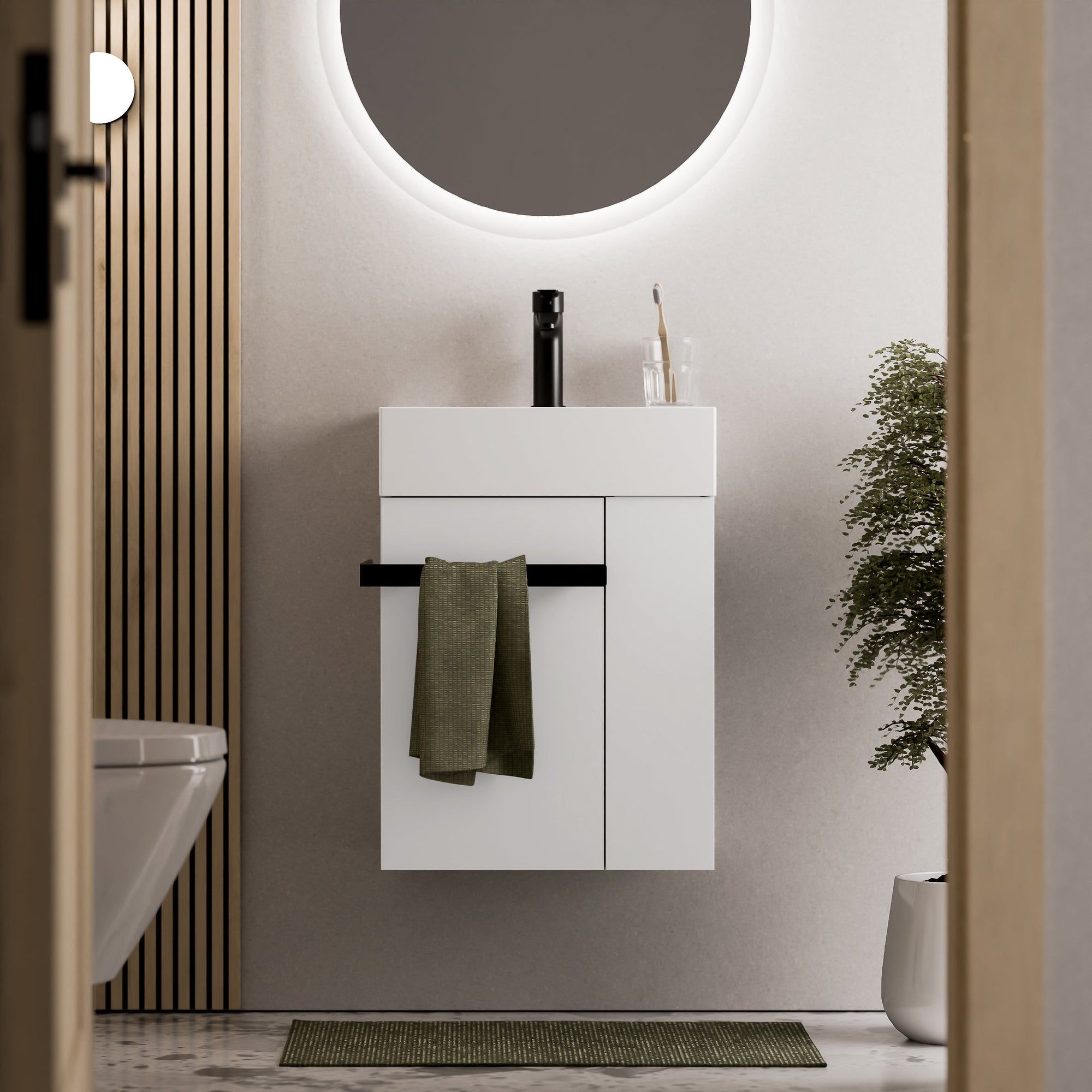 Meuble salle de bain COMPACT 450