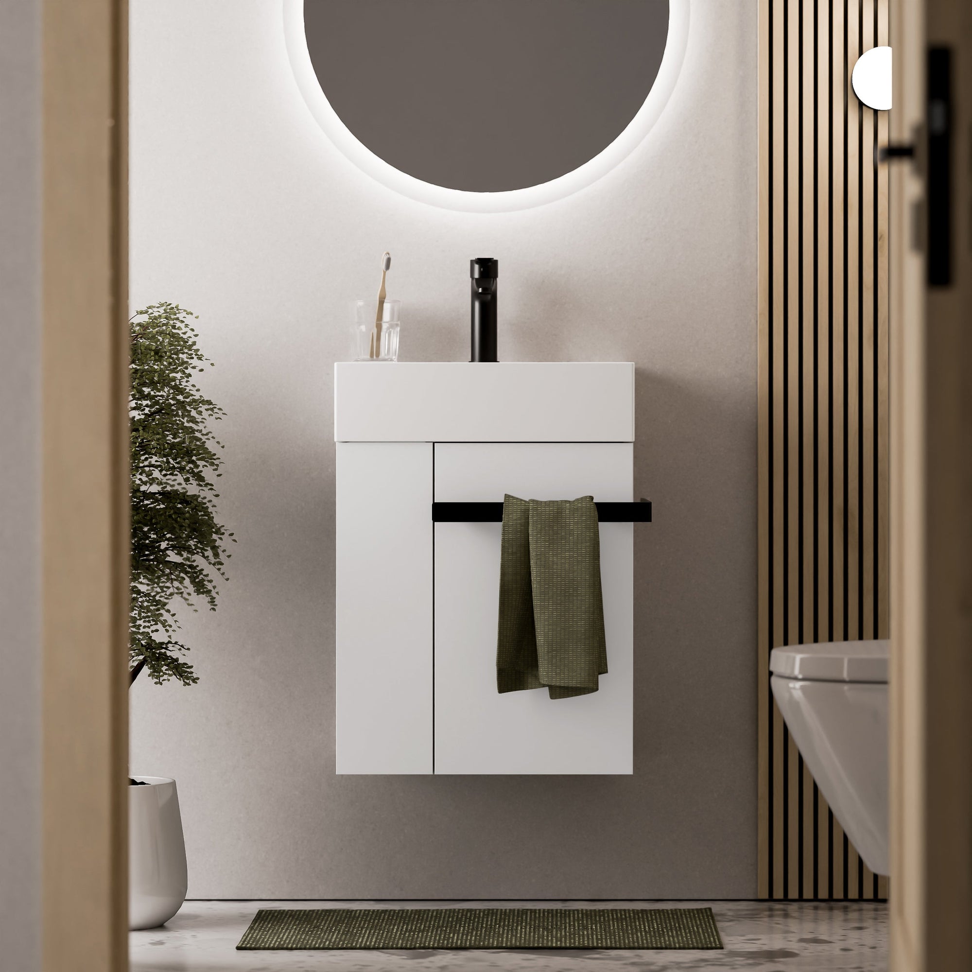 Meuble salle de bain COMPACT 450