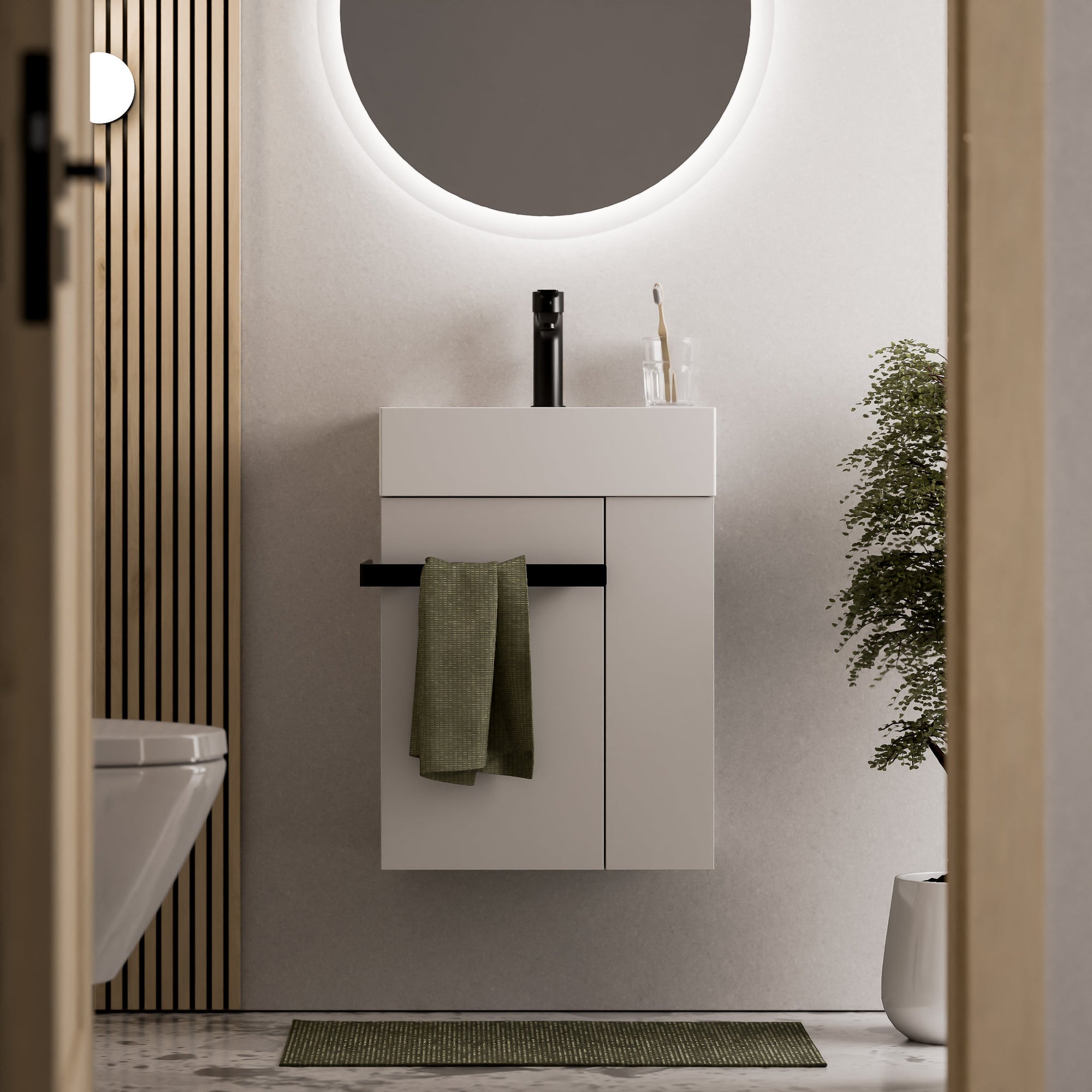 Meuble salle de bain COMPACT 450