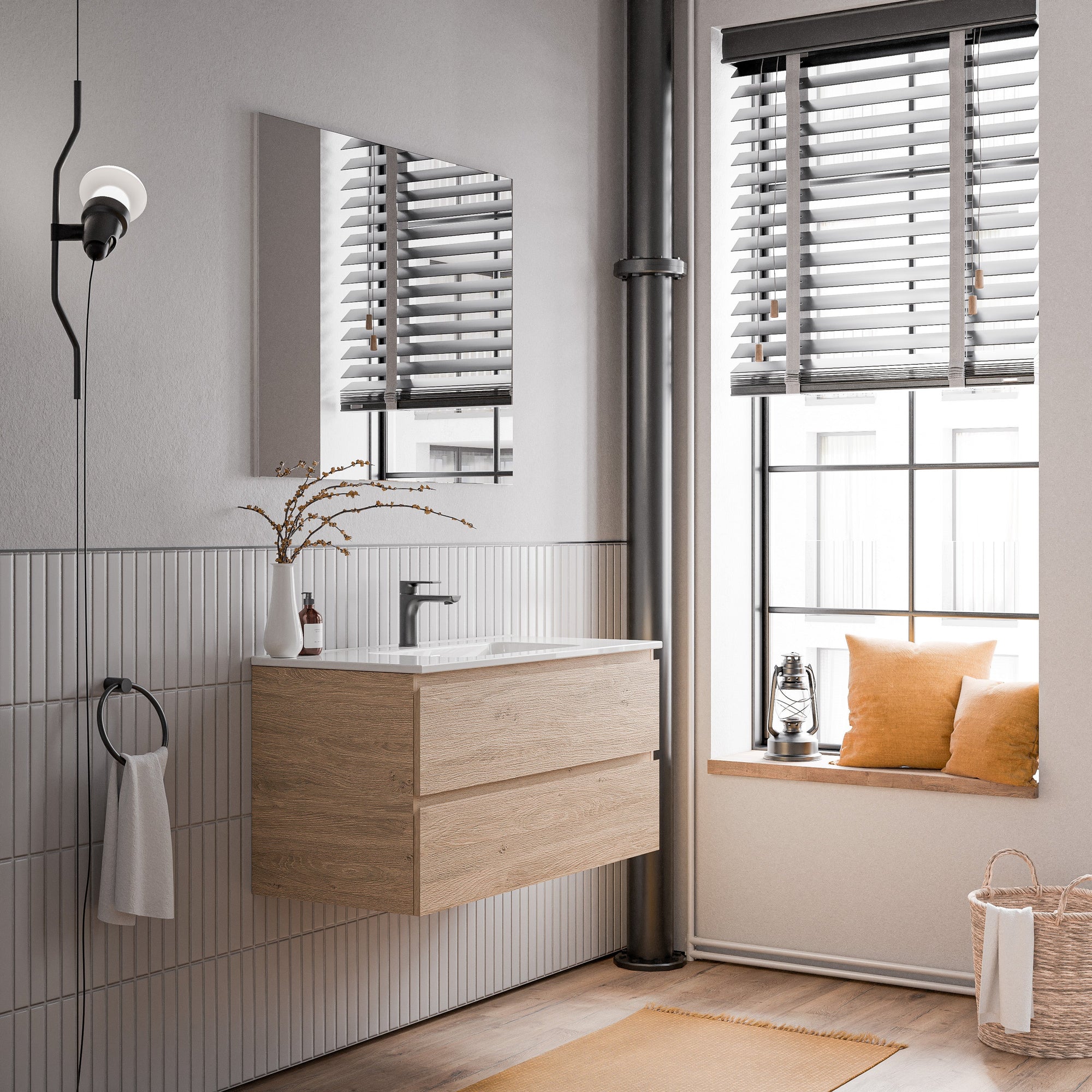 Meuble salle de bain AVA 100 cm