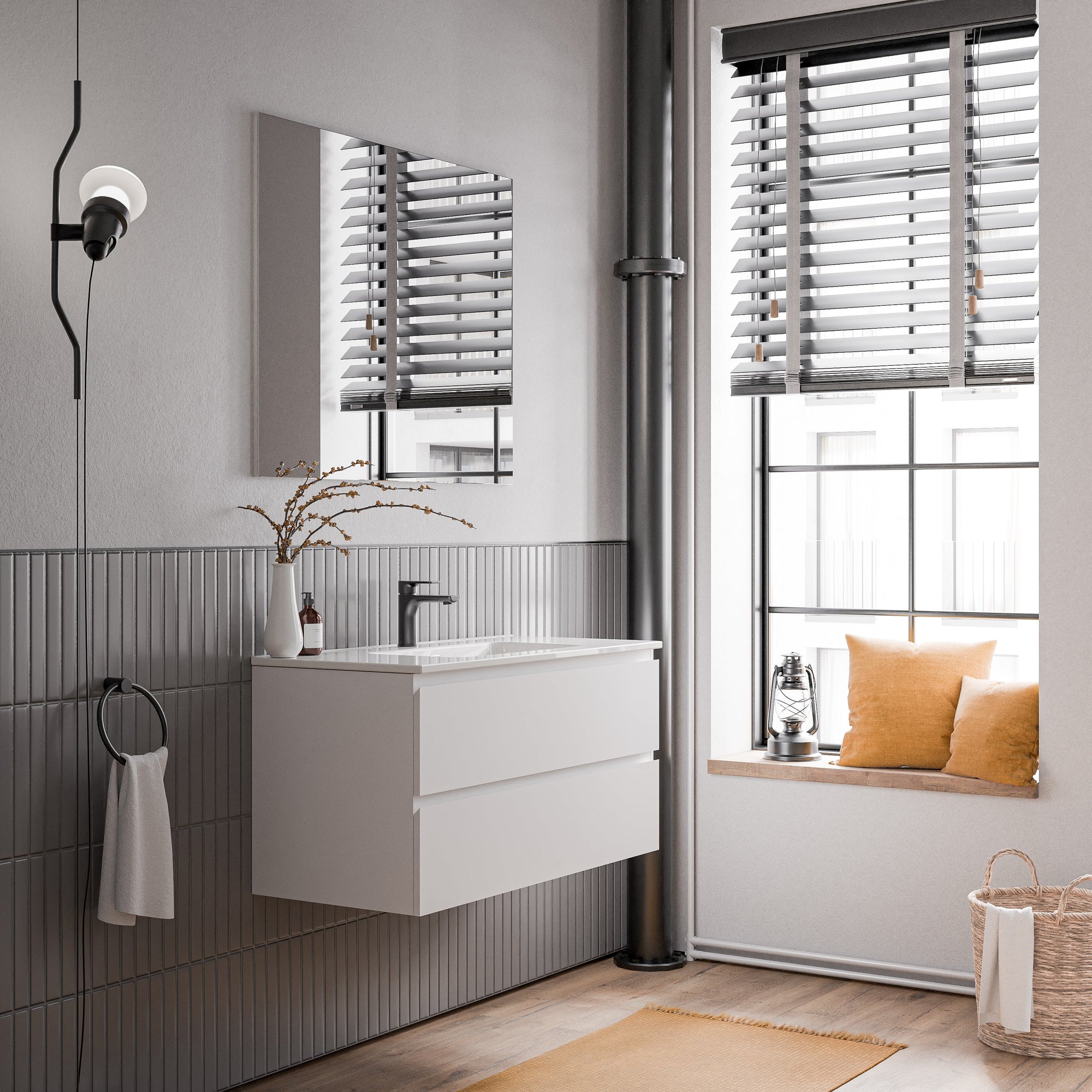 Meuble salle de bain AVA 100 cm