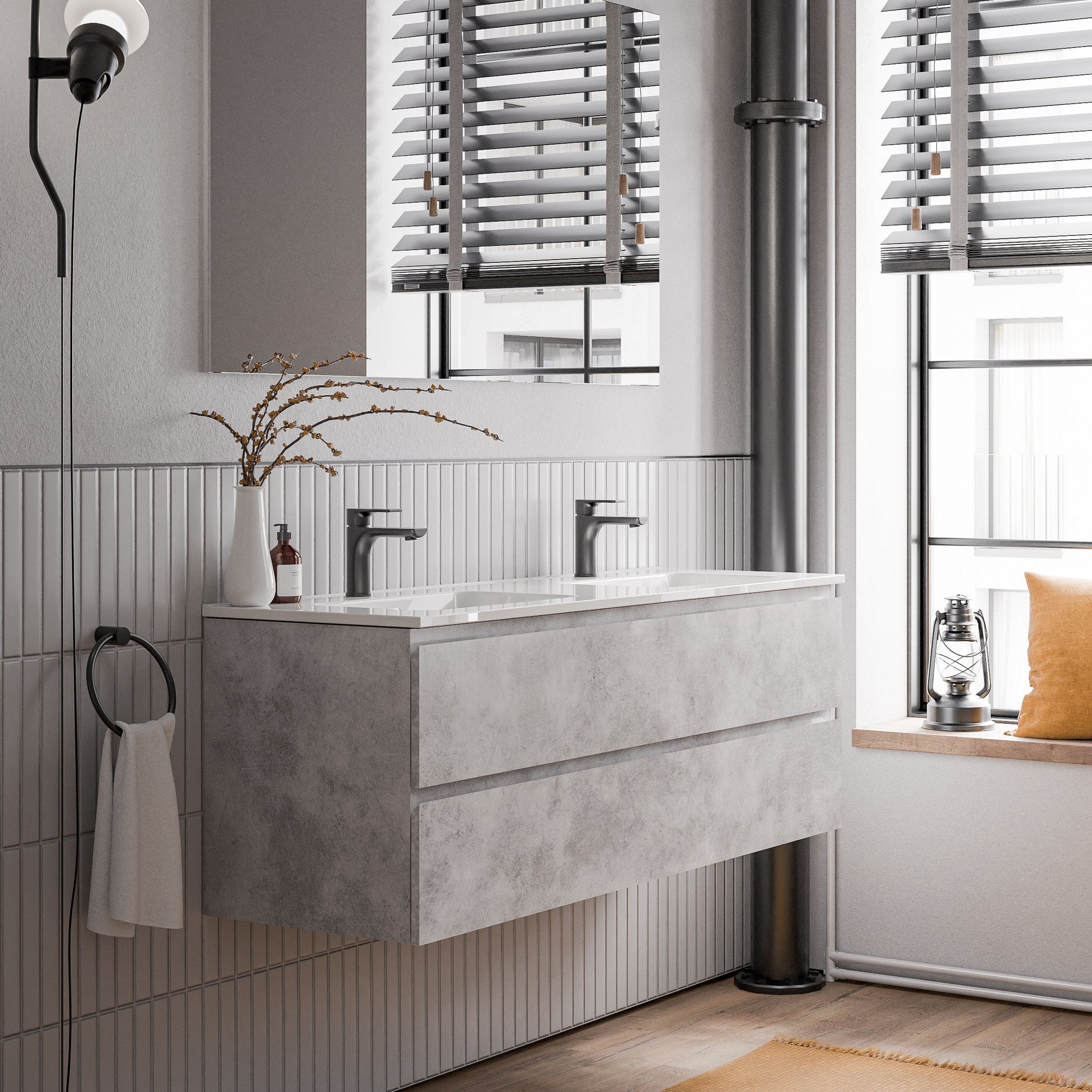 Meuble salle de bain AVA 140 cm