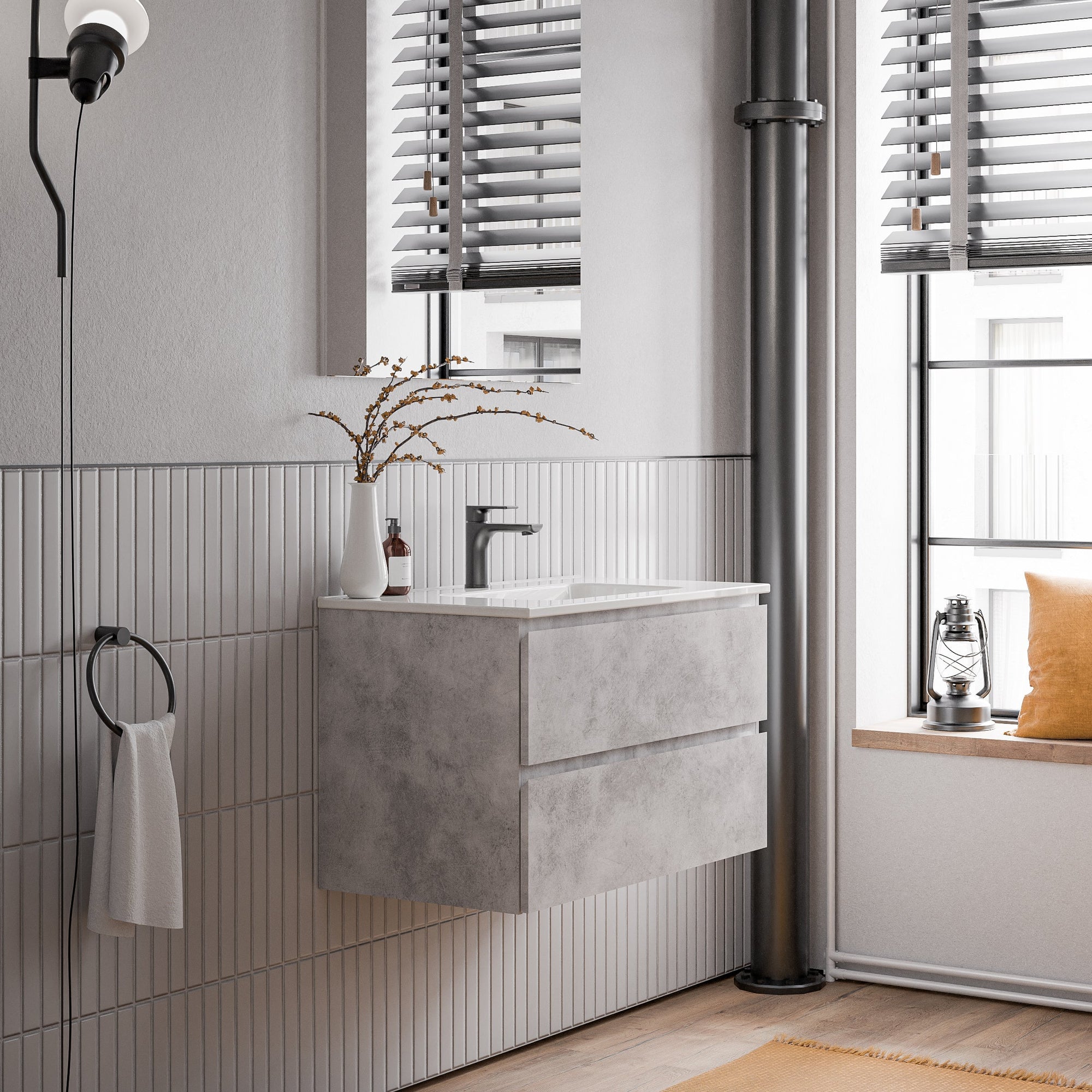 Meuble salle de bain AVA 80 cm