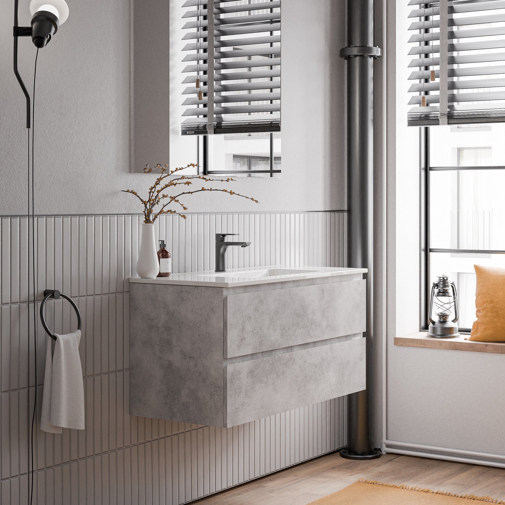 Meuble salle de bain AVA 100 cm