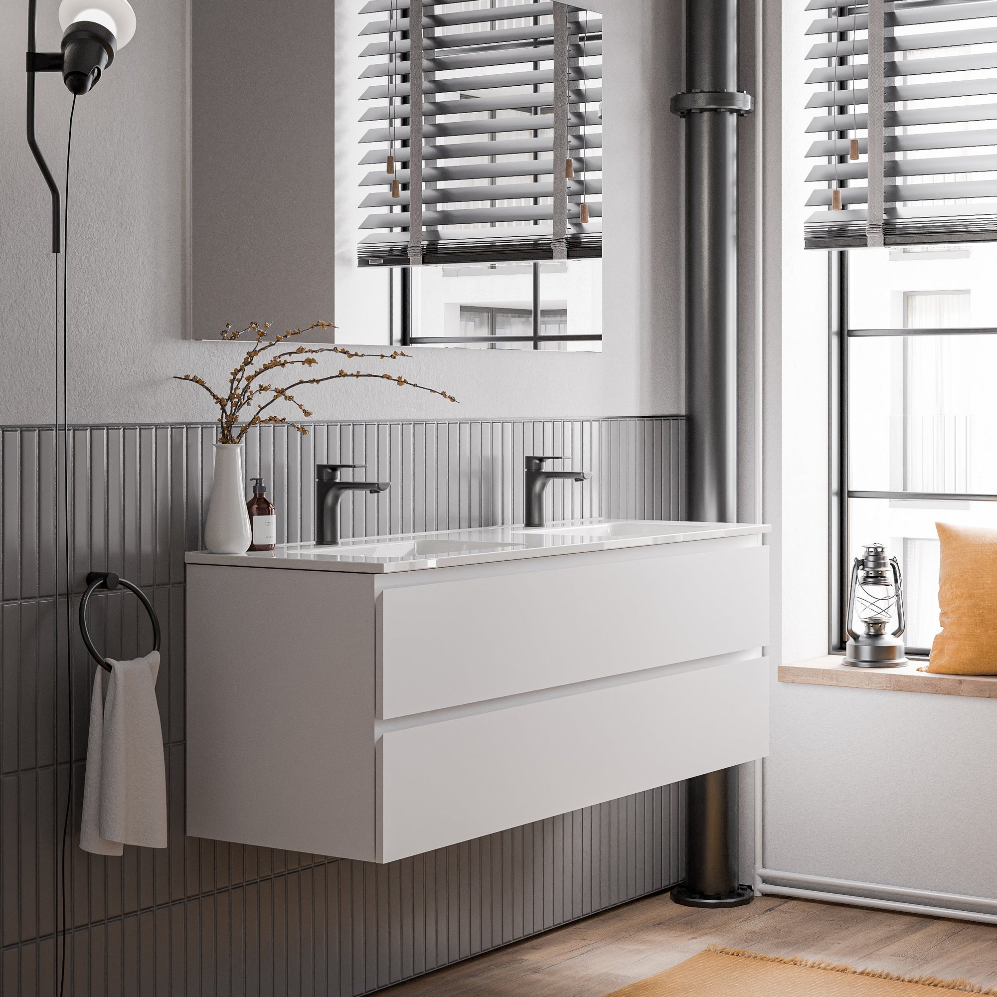 Meuble salle de bain AVA 140 cm