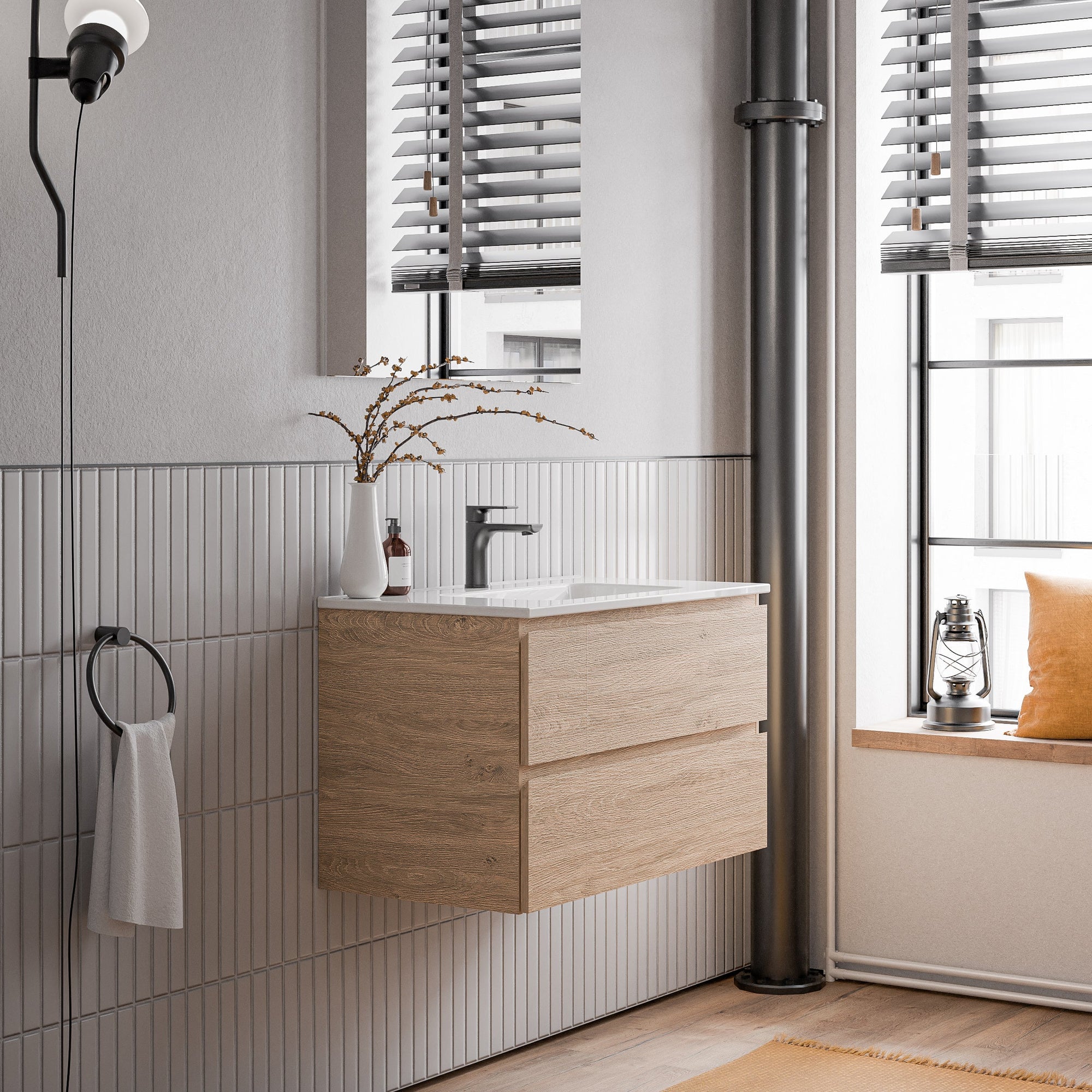 Meuble salle de bain AVA 80 cm