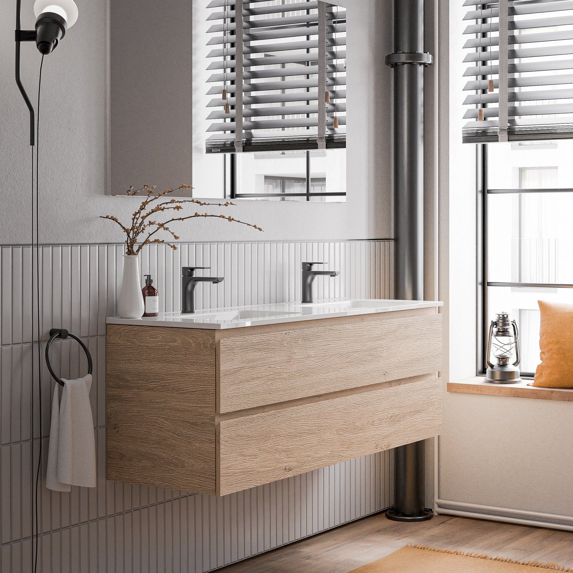 Meuble salle de bain AVA 140 cm