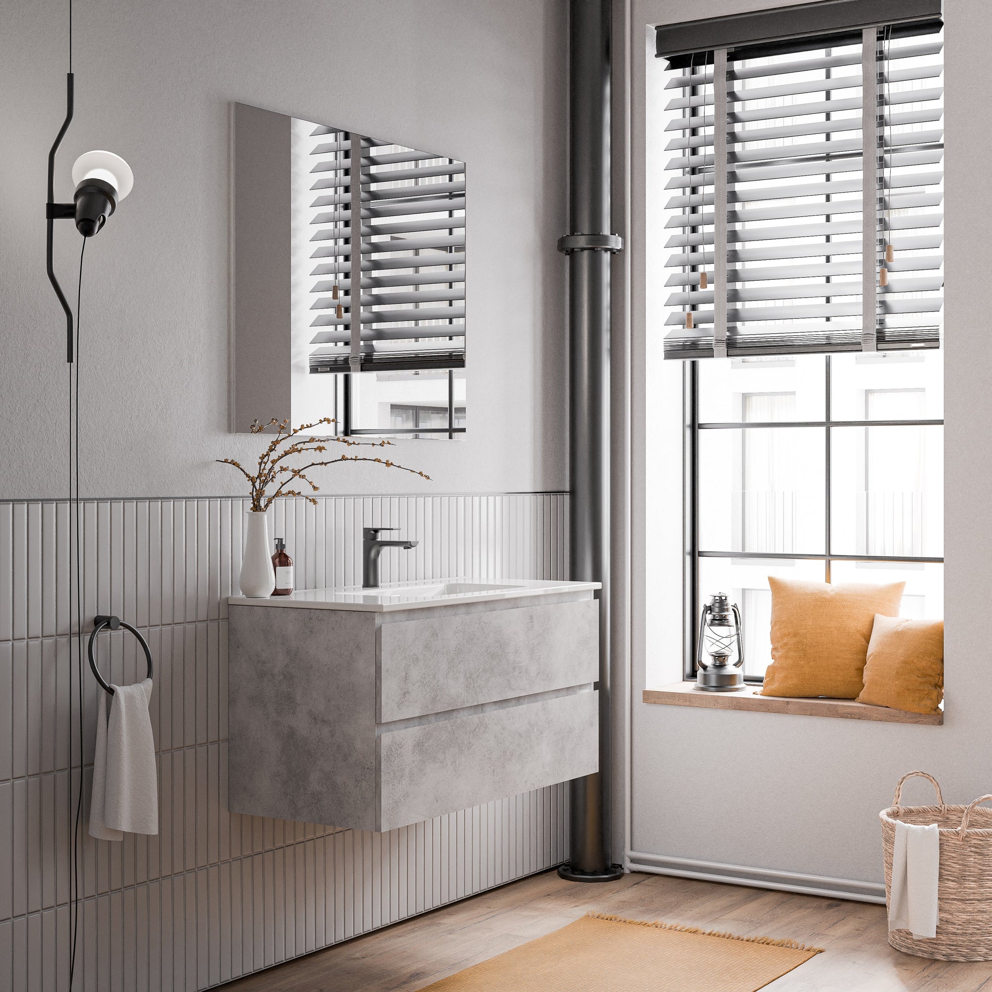 Meuble salle de bain AVA 100 cm