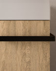 Ensemble de meubles de salle de bain pour WC invités COMPACT 45 cm avec lavabo