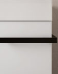 Ensemble de meubles de salle de bain pour WC invités COMPACT 45 cm avec lavabo