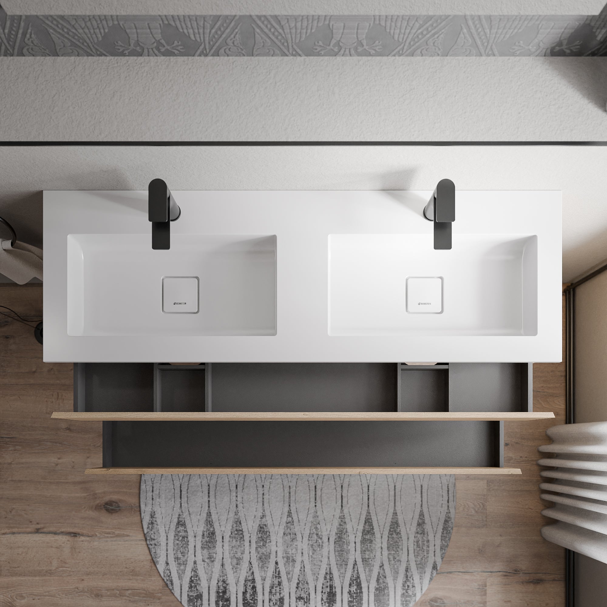 Meuble salle de bain AVA 140 cm