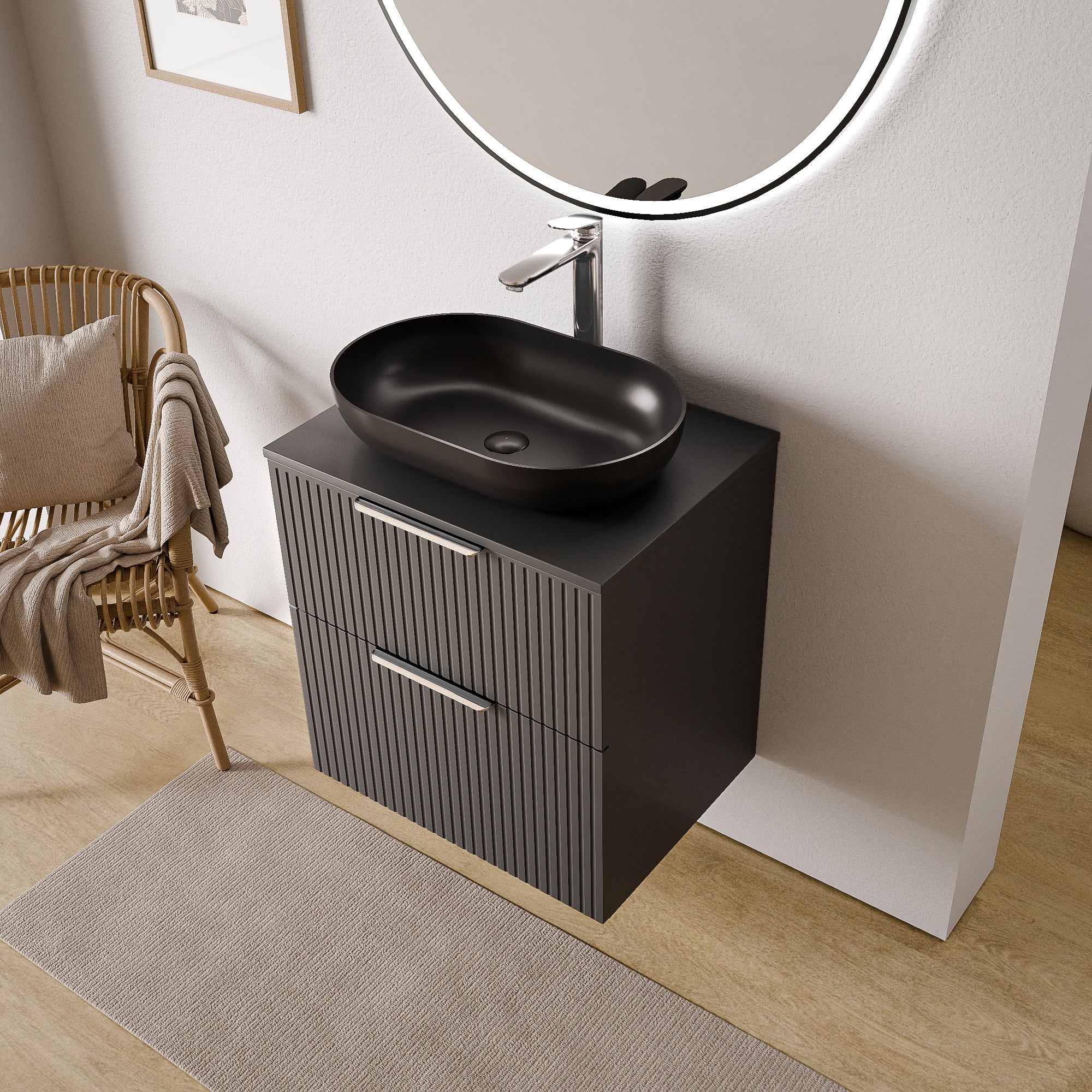 Meuble salle de bain TIM 60 cm