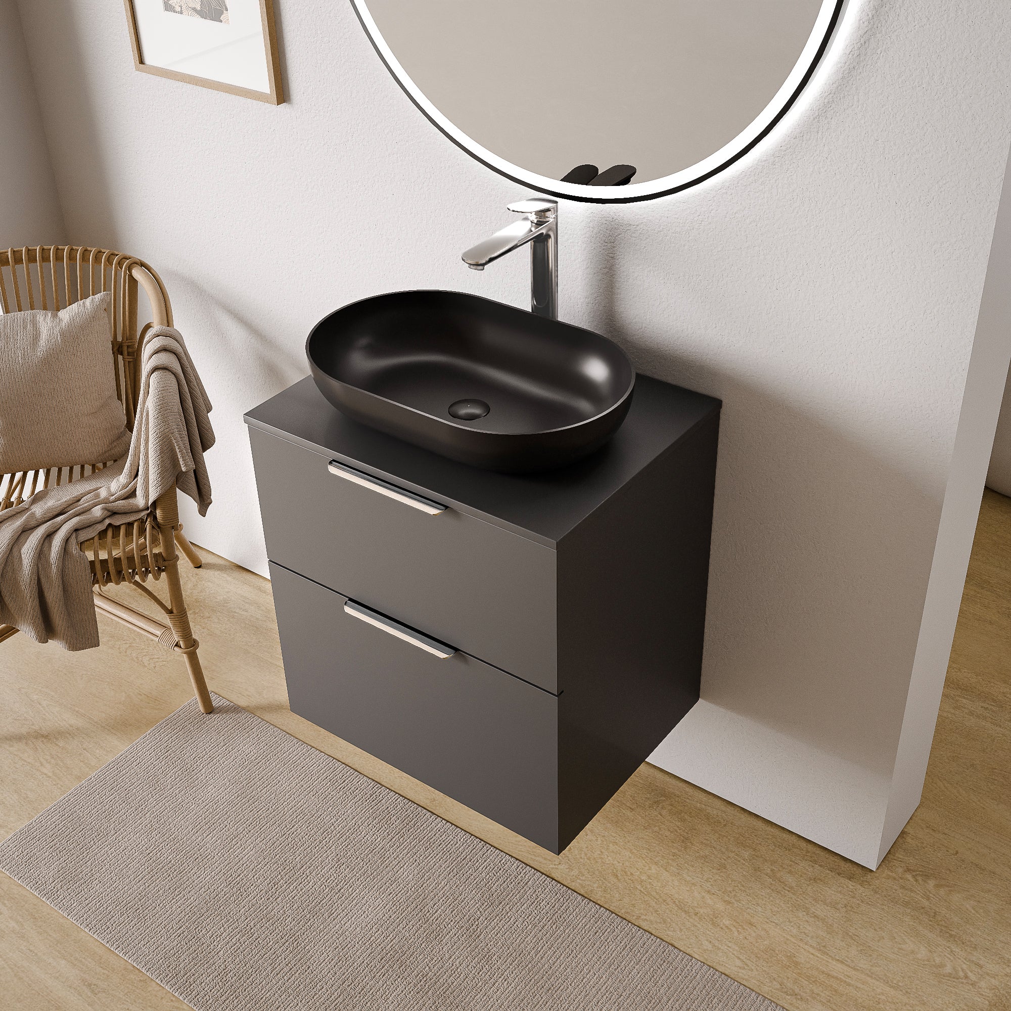 Meuble salle de bain TIM 60 cm