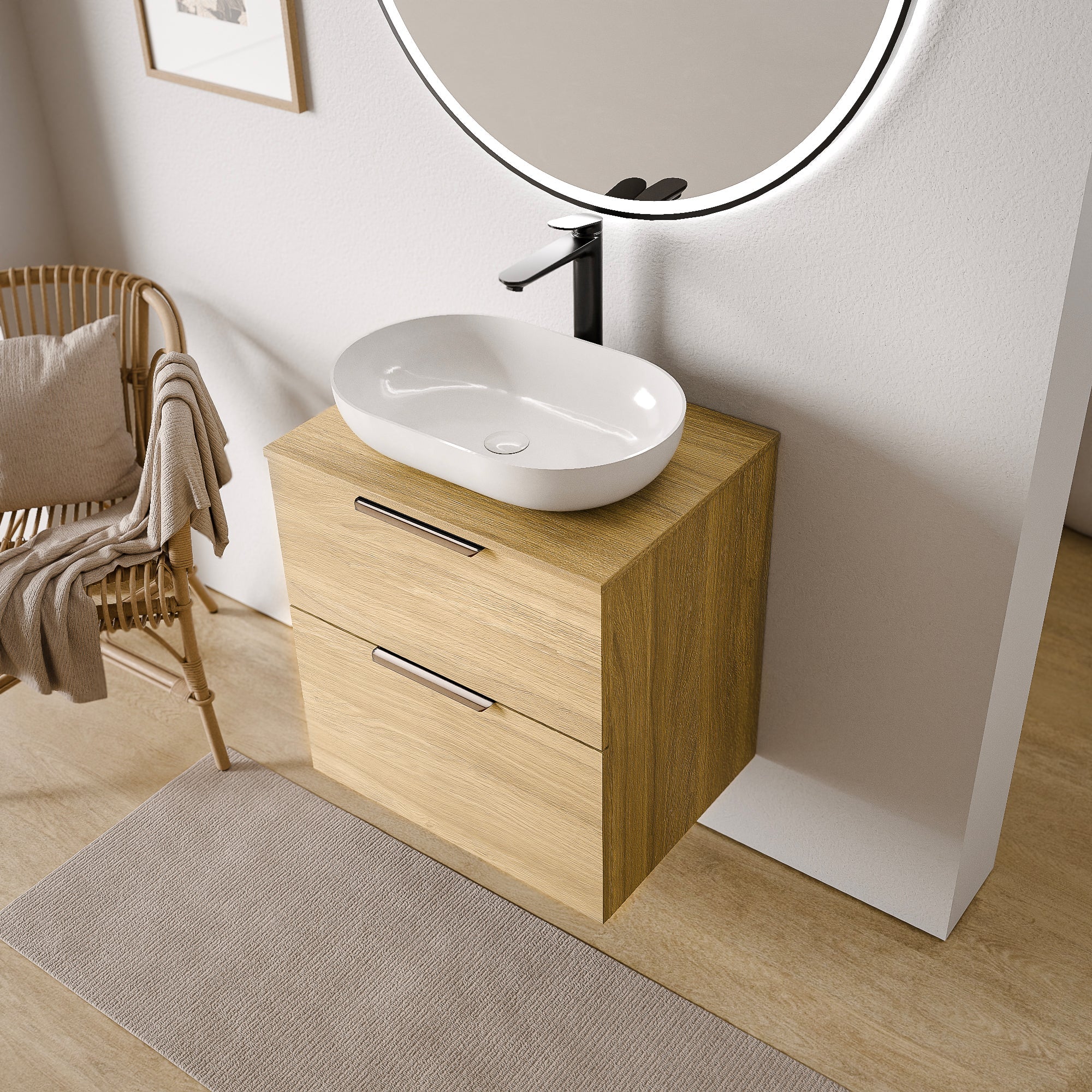 Meuble salle de bain TIM 60 cm