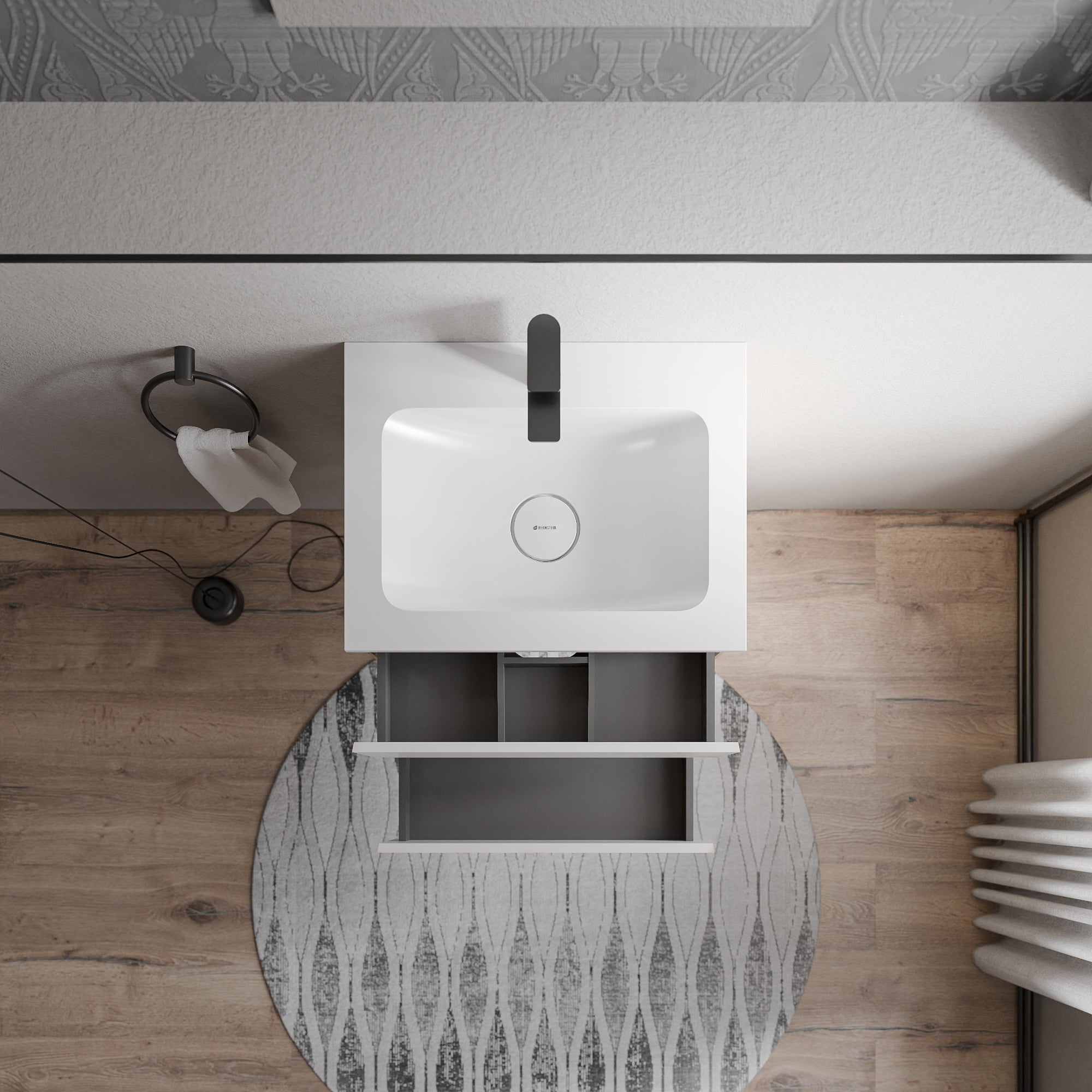 Meuble salle de bain AVA 60 cm