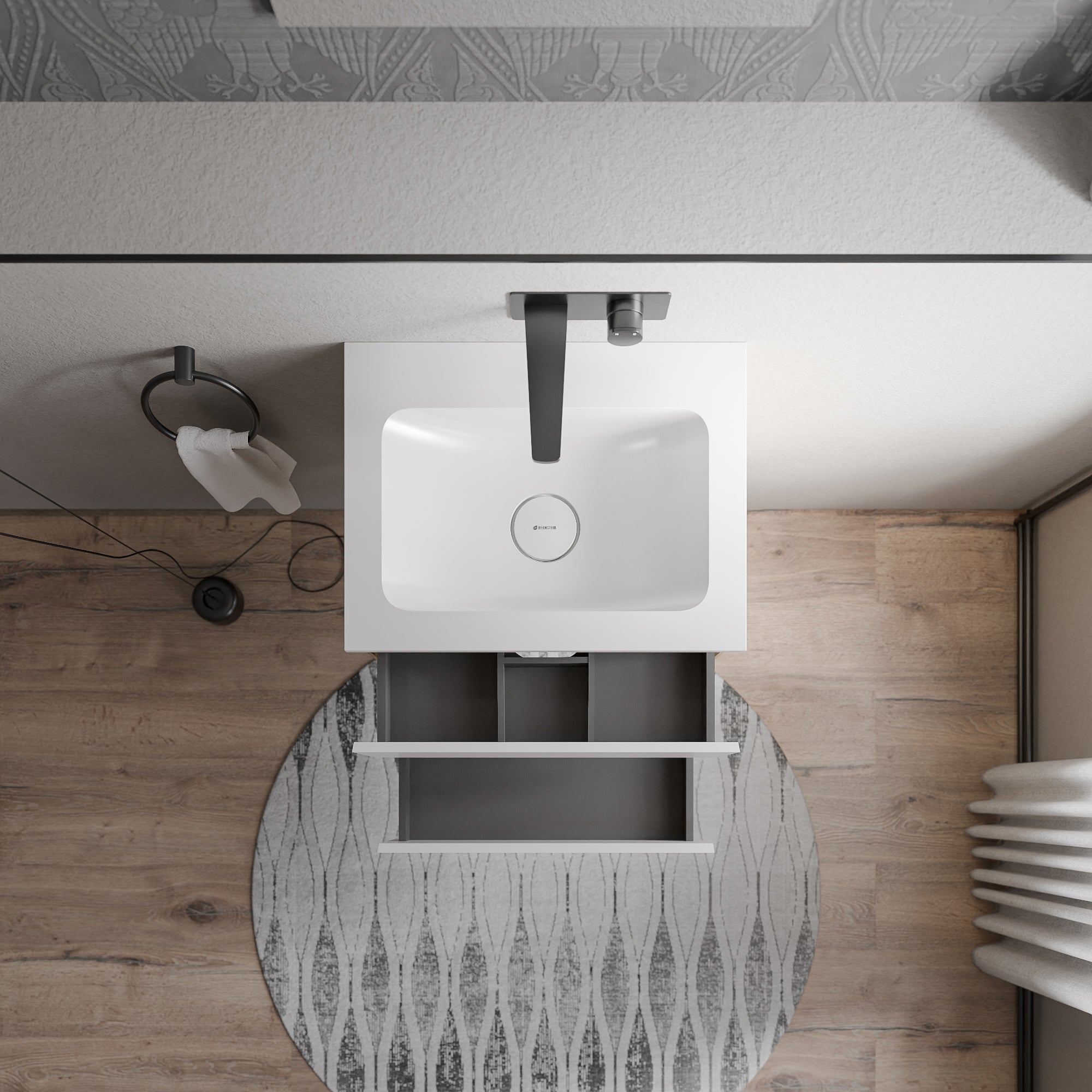 Meuble salle de bain AVA 60 cm