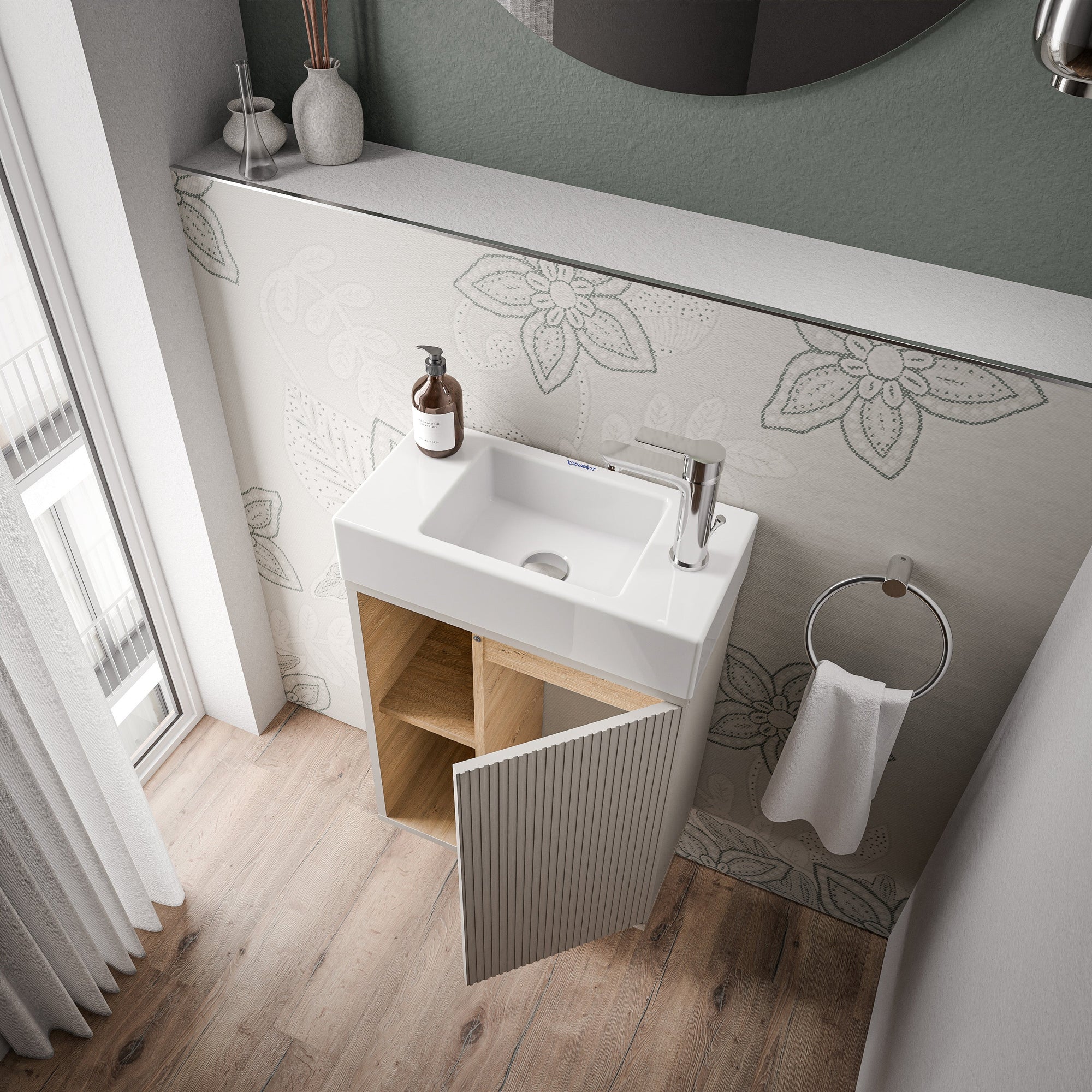 Meuble salle de bain BELDIVO 50 cm