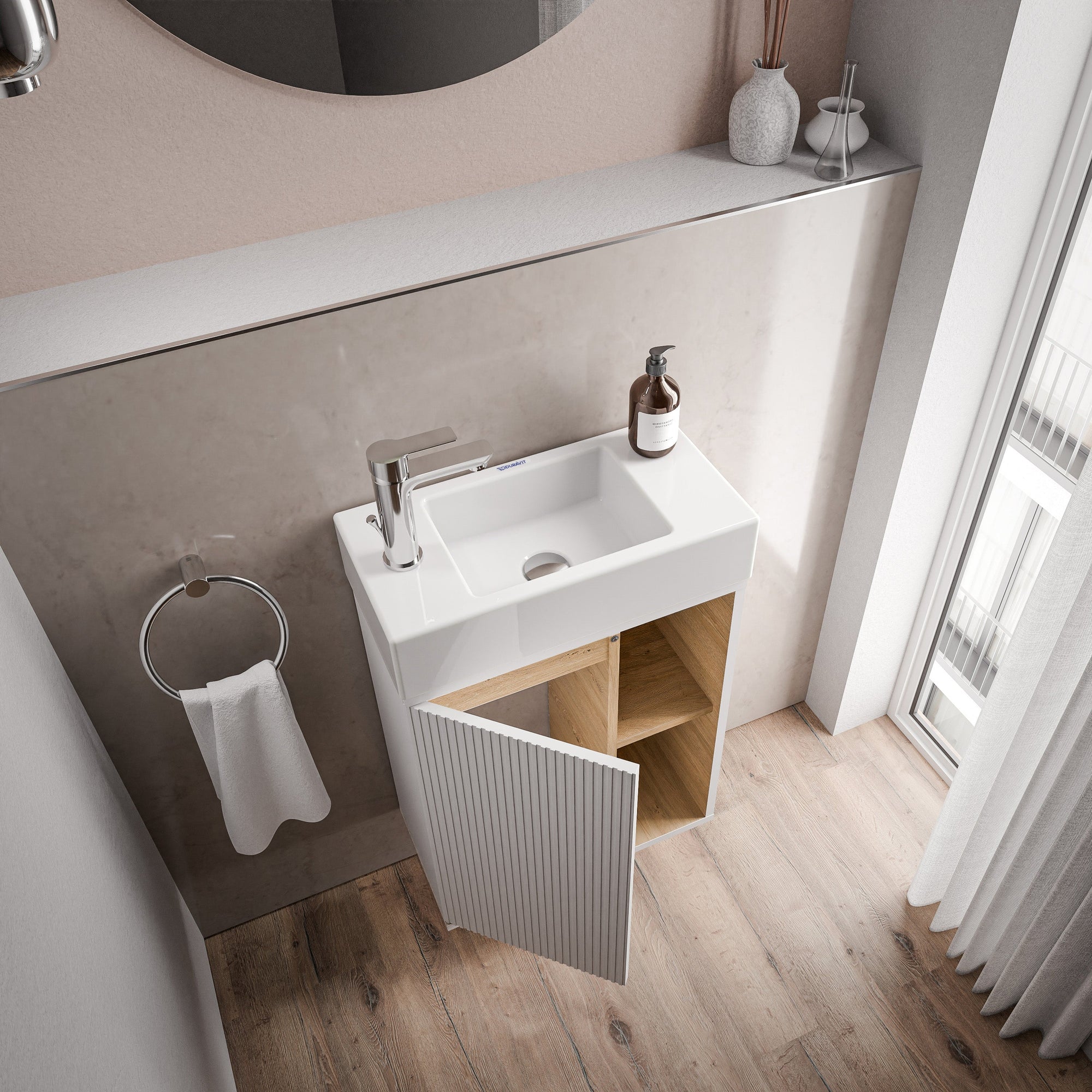 Meuble salle de bain BELDIVO 50 cm