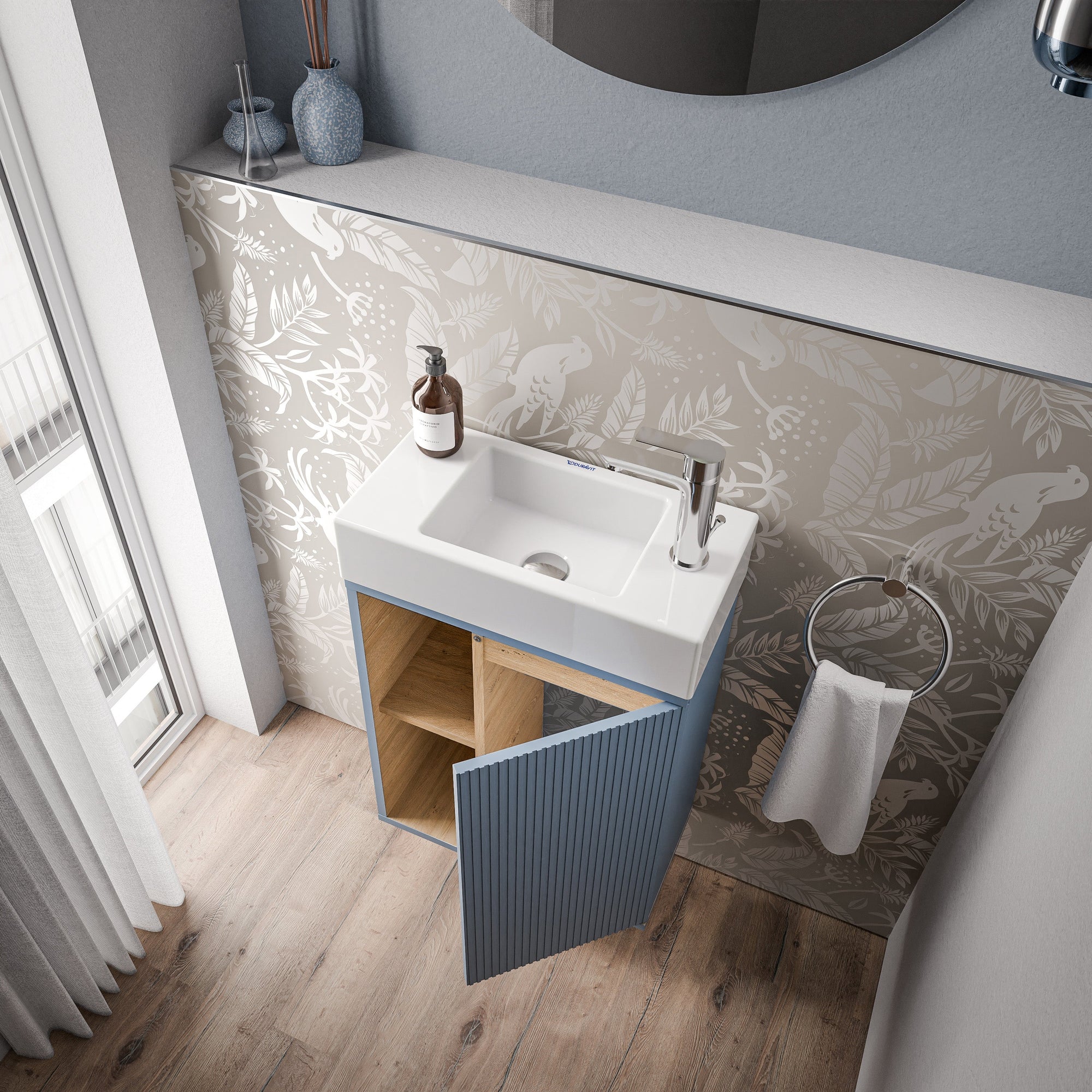 Meuble salle de bain BELDIVO 50 cm