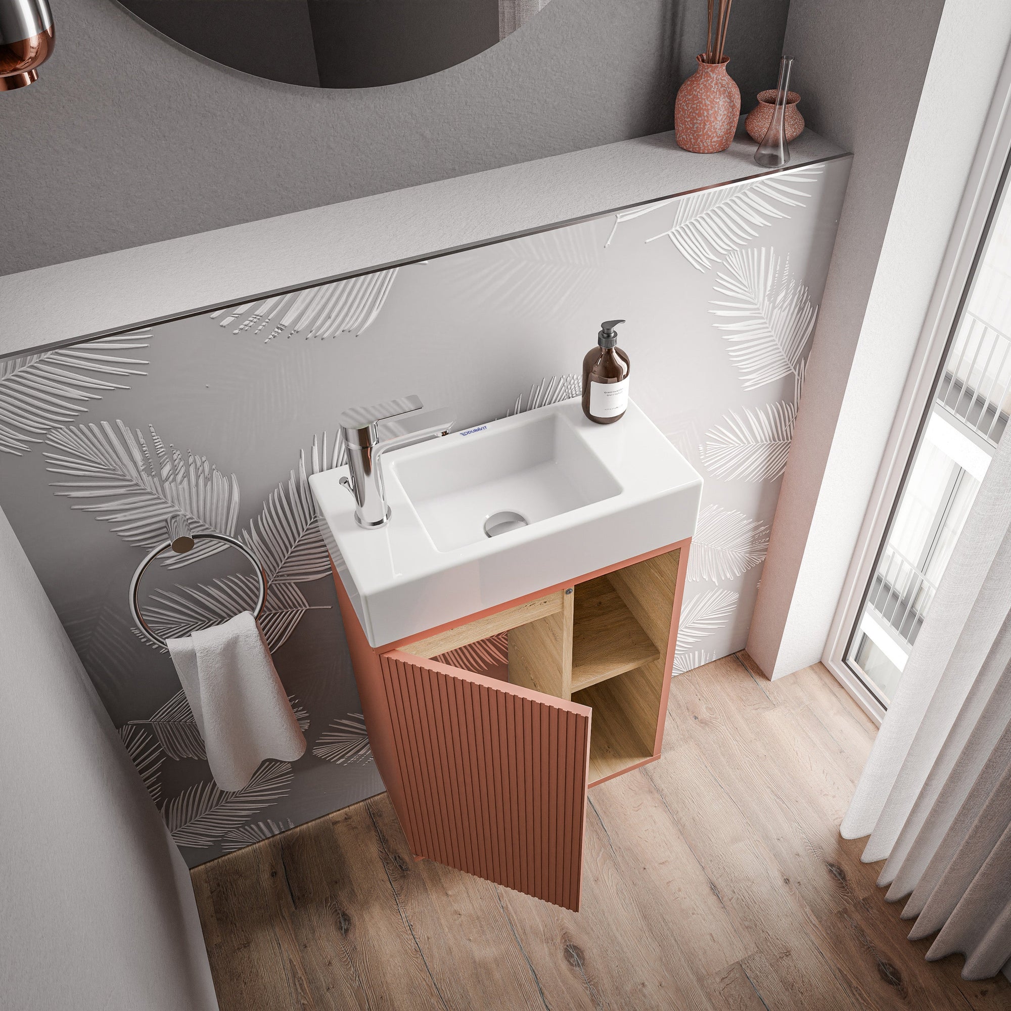 Meuble salle de bain BELDIVO 50 cm