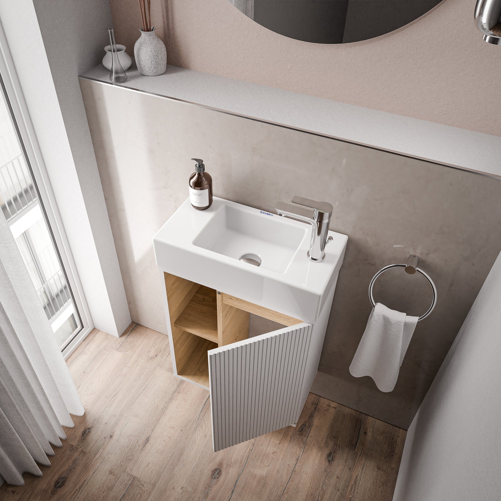 Meuble salle de bain BELDIVO 50 cm