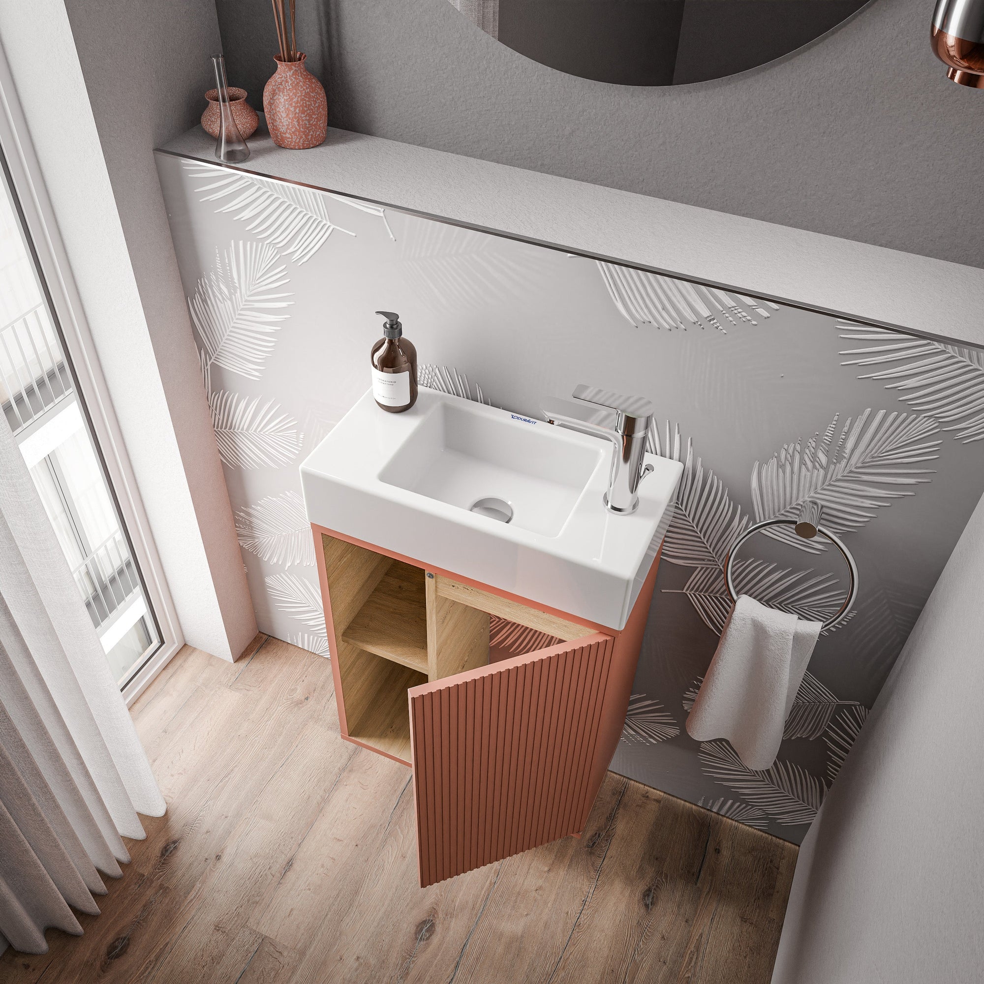 Meuble salle de bain BELDIVO 50 cm