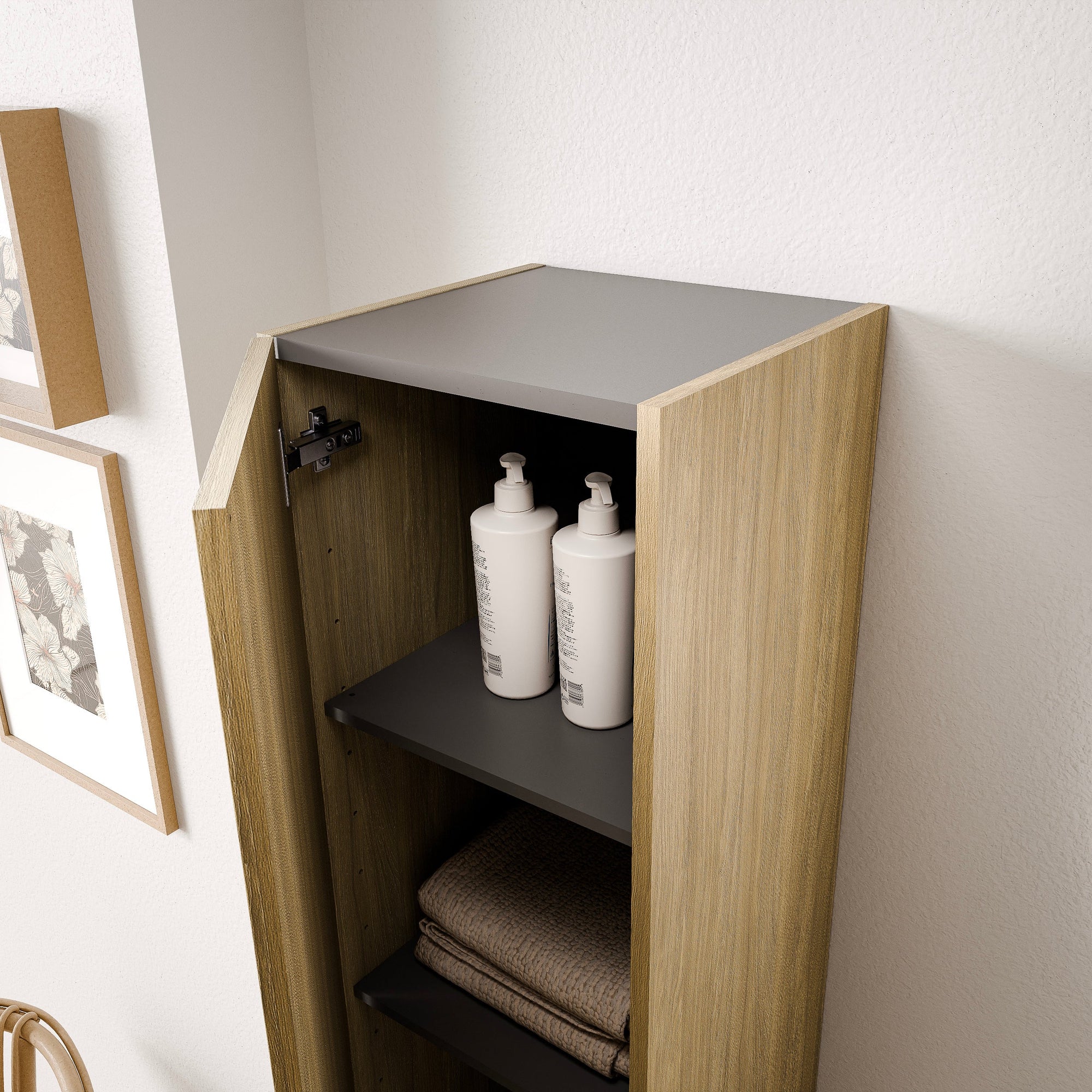 Ensemble de meubles de salle de bain TIM 100 cm avec lavabo