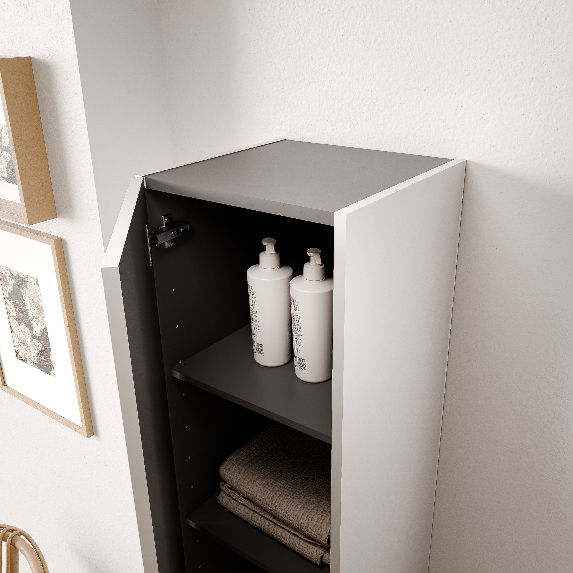 Ensemble de meubles de salle de bain TIM 60 cm avec lavabo