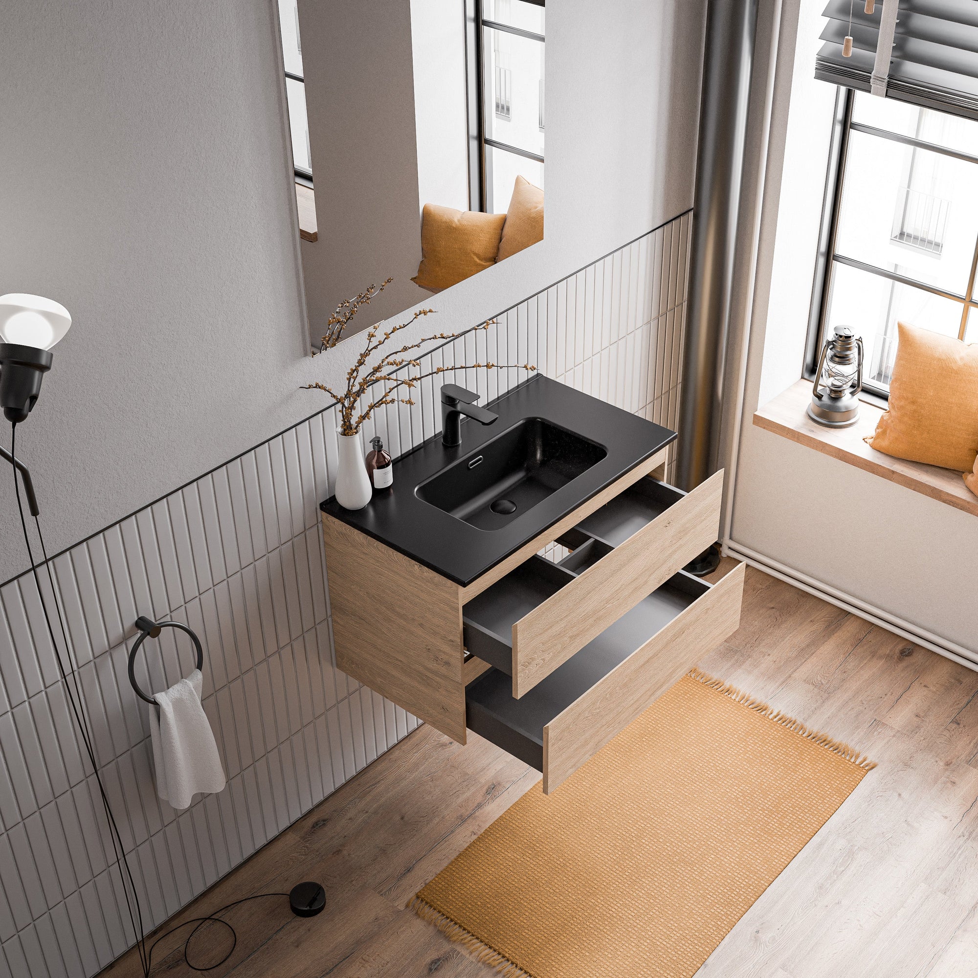 Meuble salle de bain AVA 80 cm
