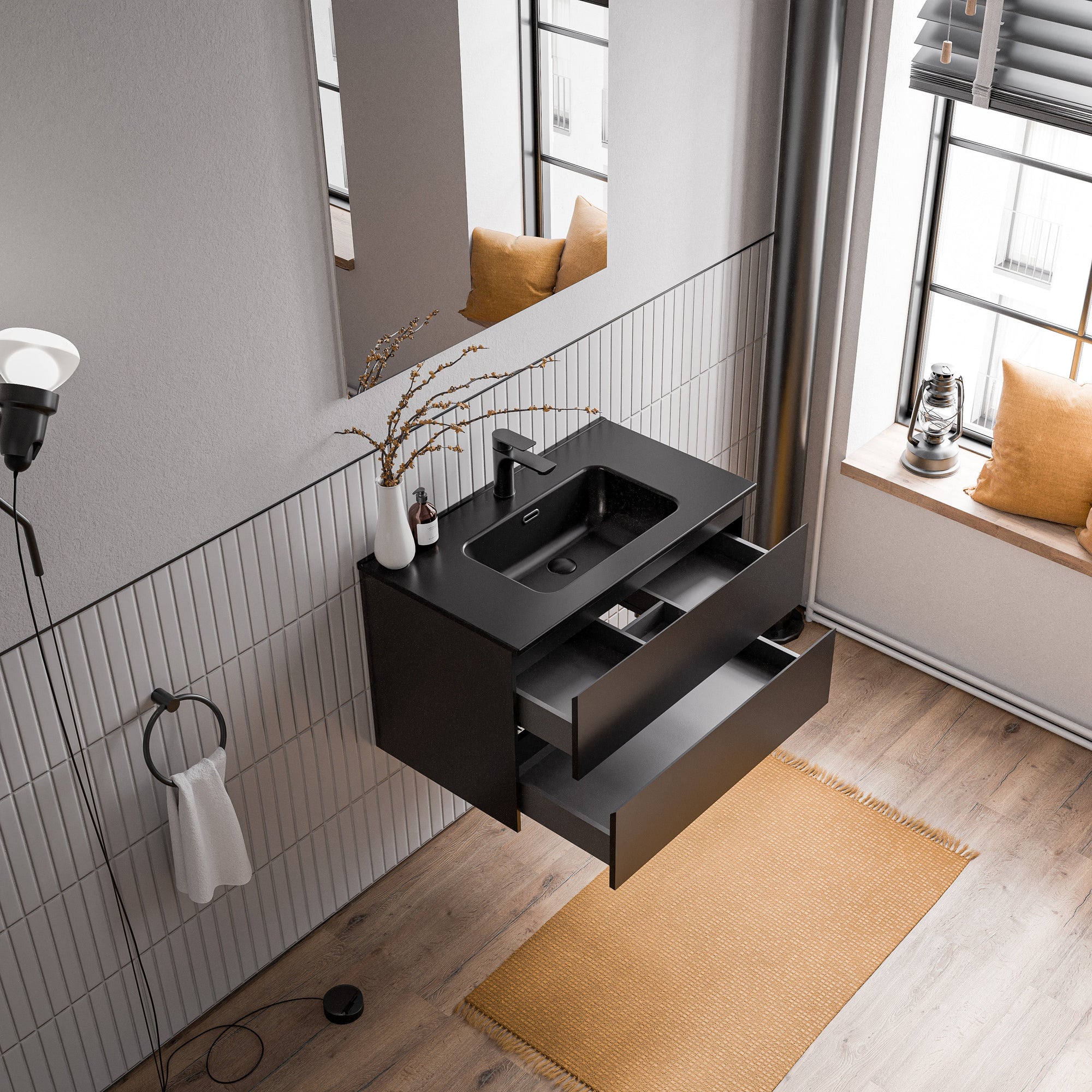 Meuble salle de bain AVA 80 cm