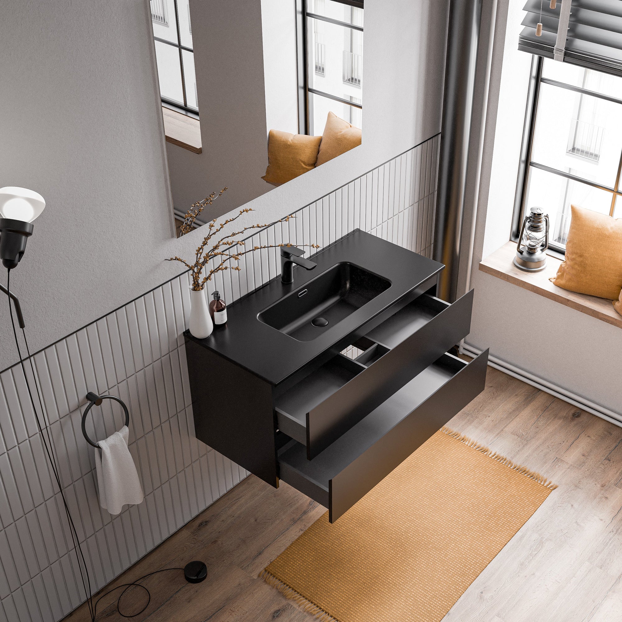 Meuble salle de bain AVA 100 cm