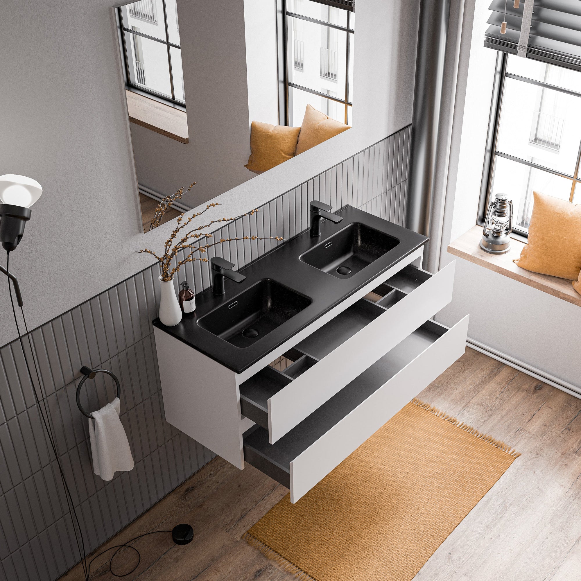 Meuble salle de bain AVA 120 cm