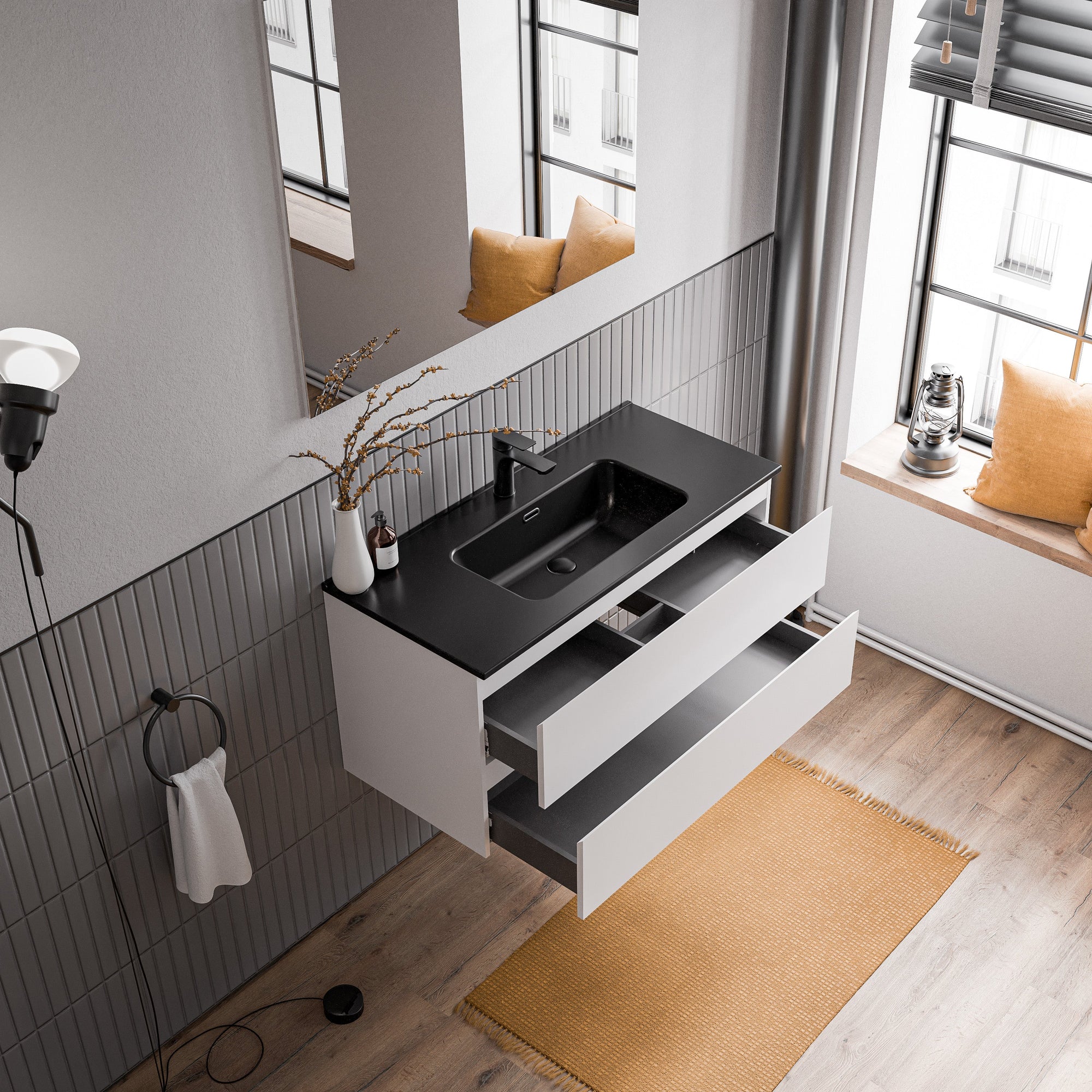 Meuble salle de bain AVA 100 cm