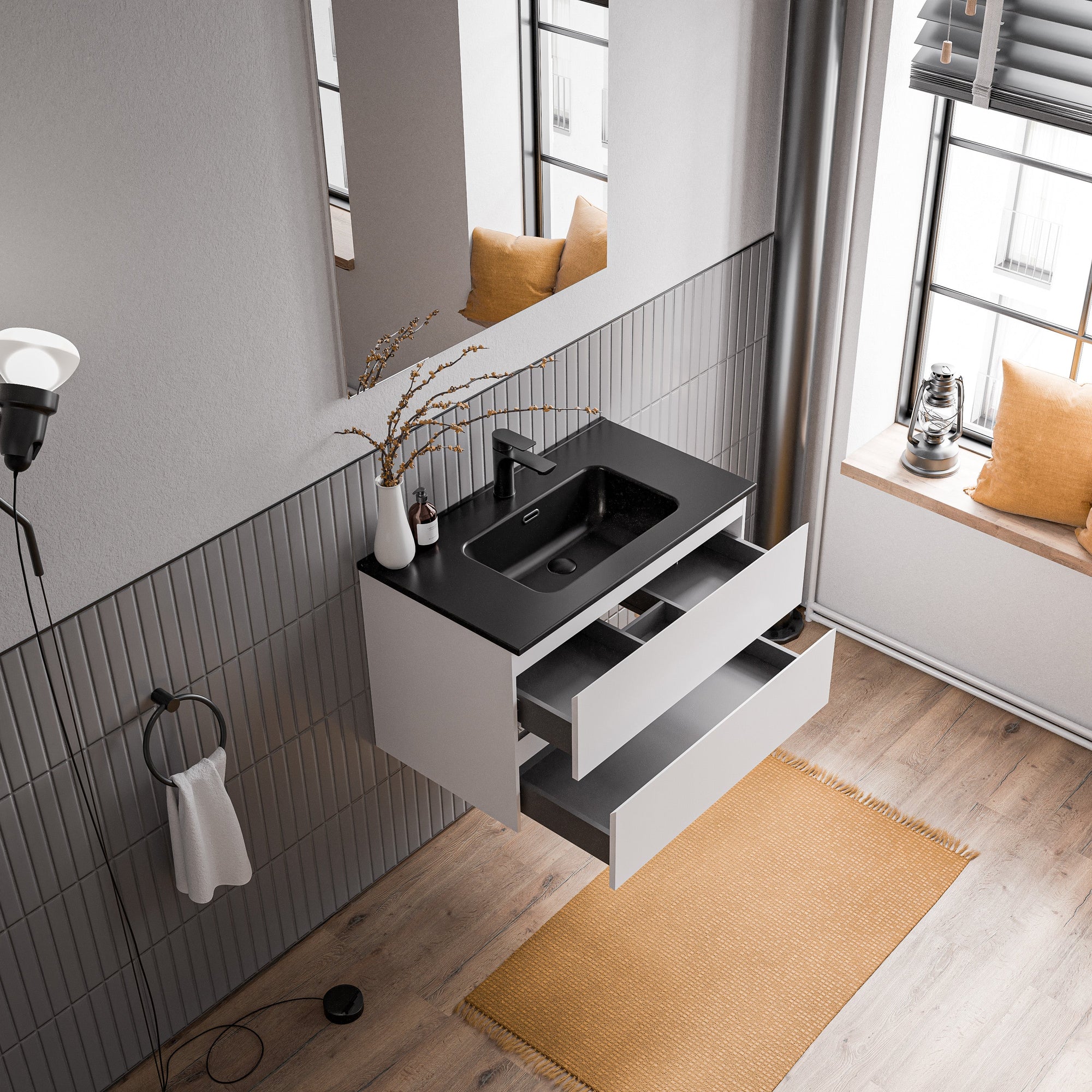 Meuble salle de bain AVA 80 cm