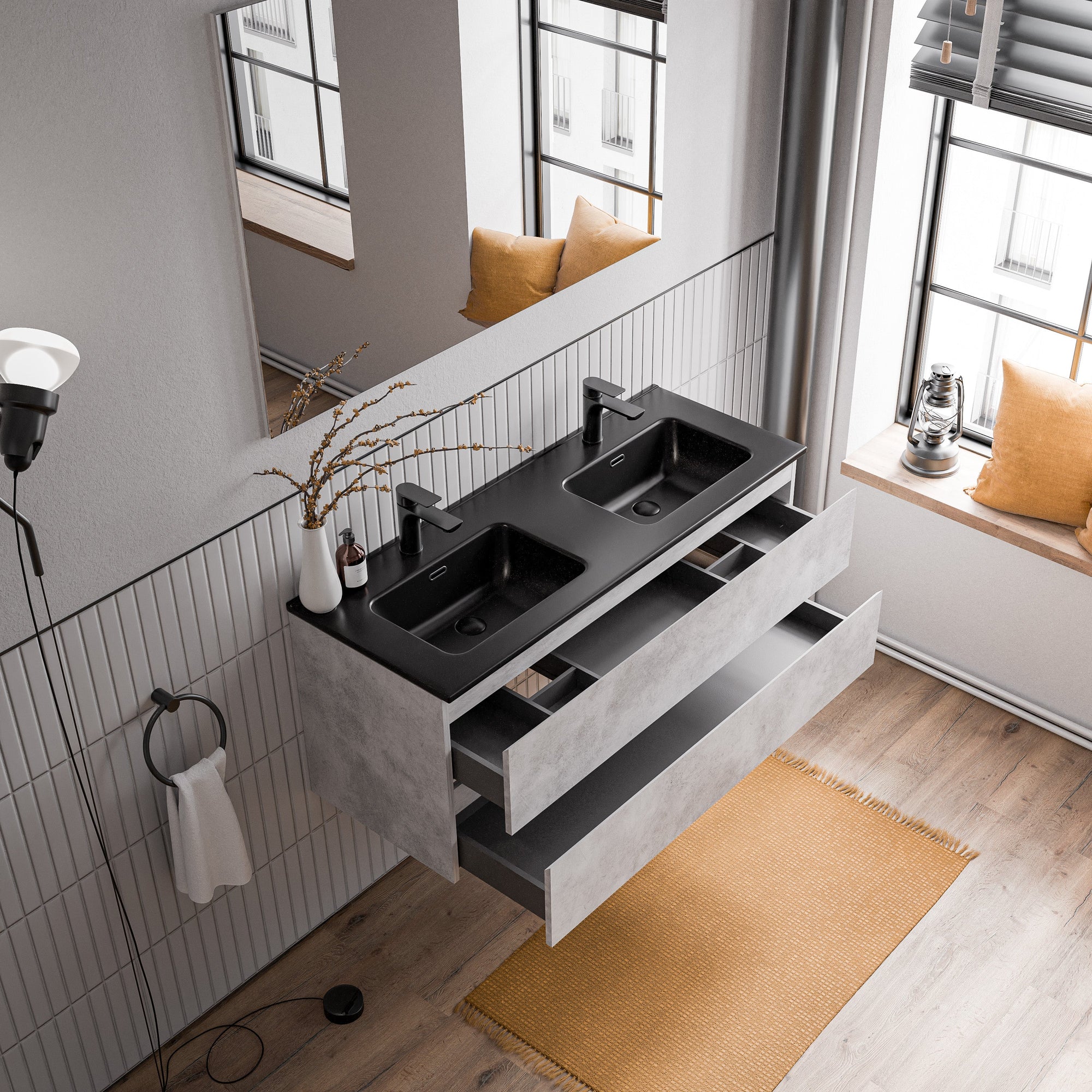 Meuble salle de bain AVA 120 cm