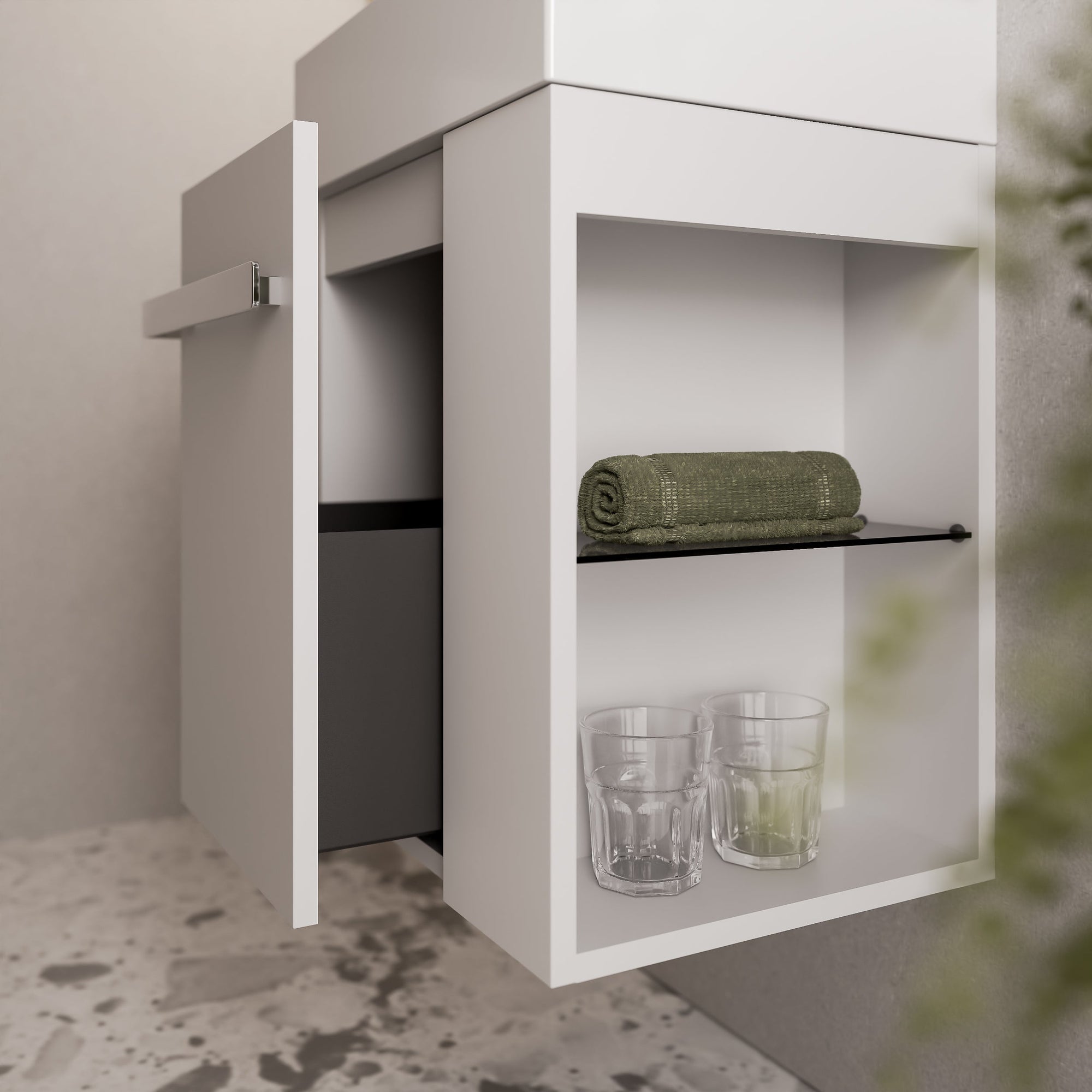 Meuble salle de bain COMPACT 450