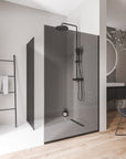 Parois de douche à l'italienne EX102 - Verre nano 10 mm gris